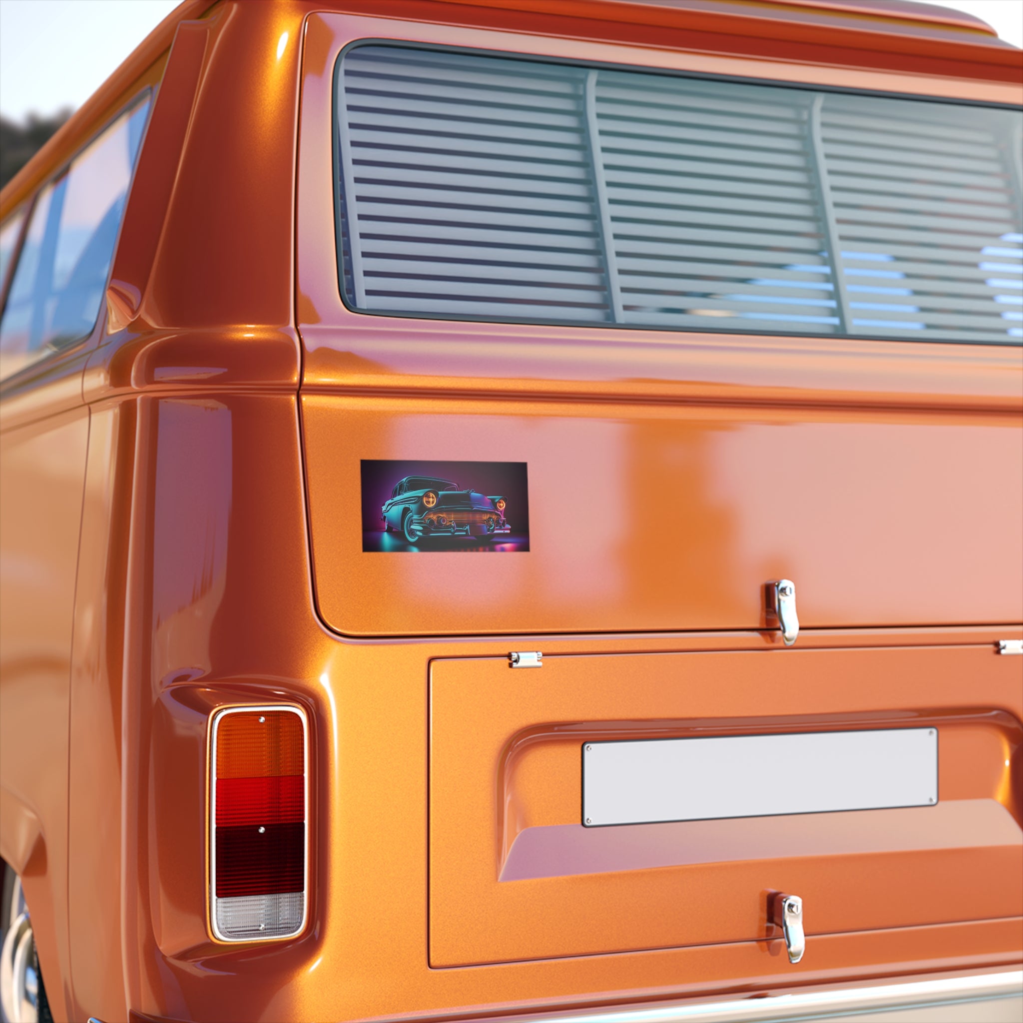 Bumper Stickers - Neon Car Design 07