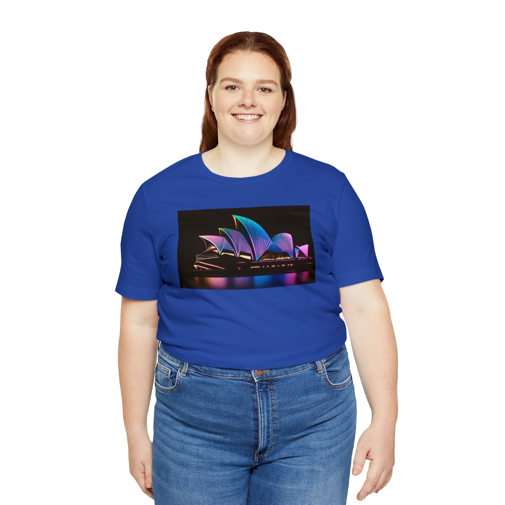 Unisex Jersey Short Sleeve Tee - Sydney Opera House, Australia