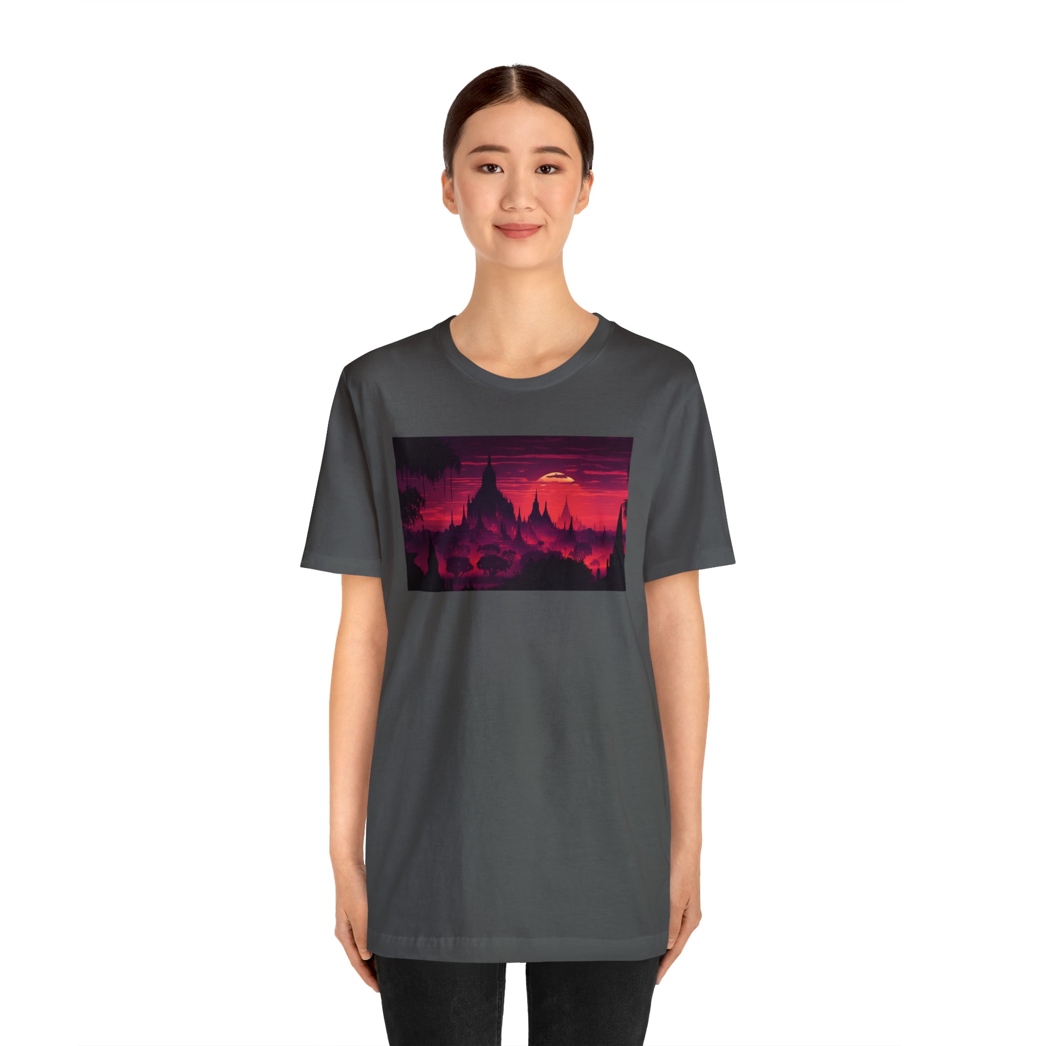 Unisex Jersey Short Sleeve Tee - Bagan, Myanmar