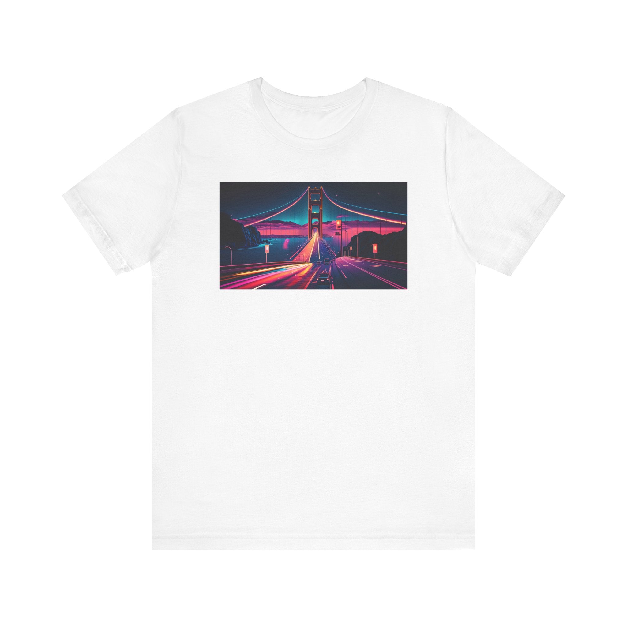 Unisex Jersey Short Sleeve Tee - Golden Gate Bridge, San Francisco, USA