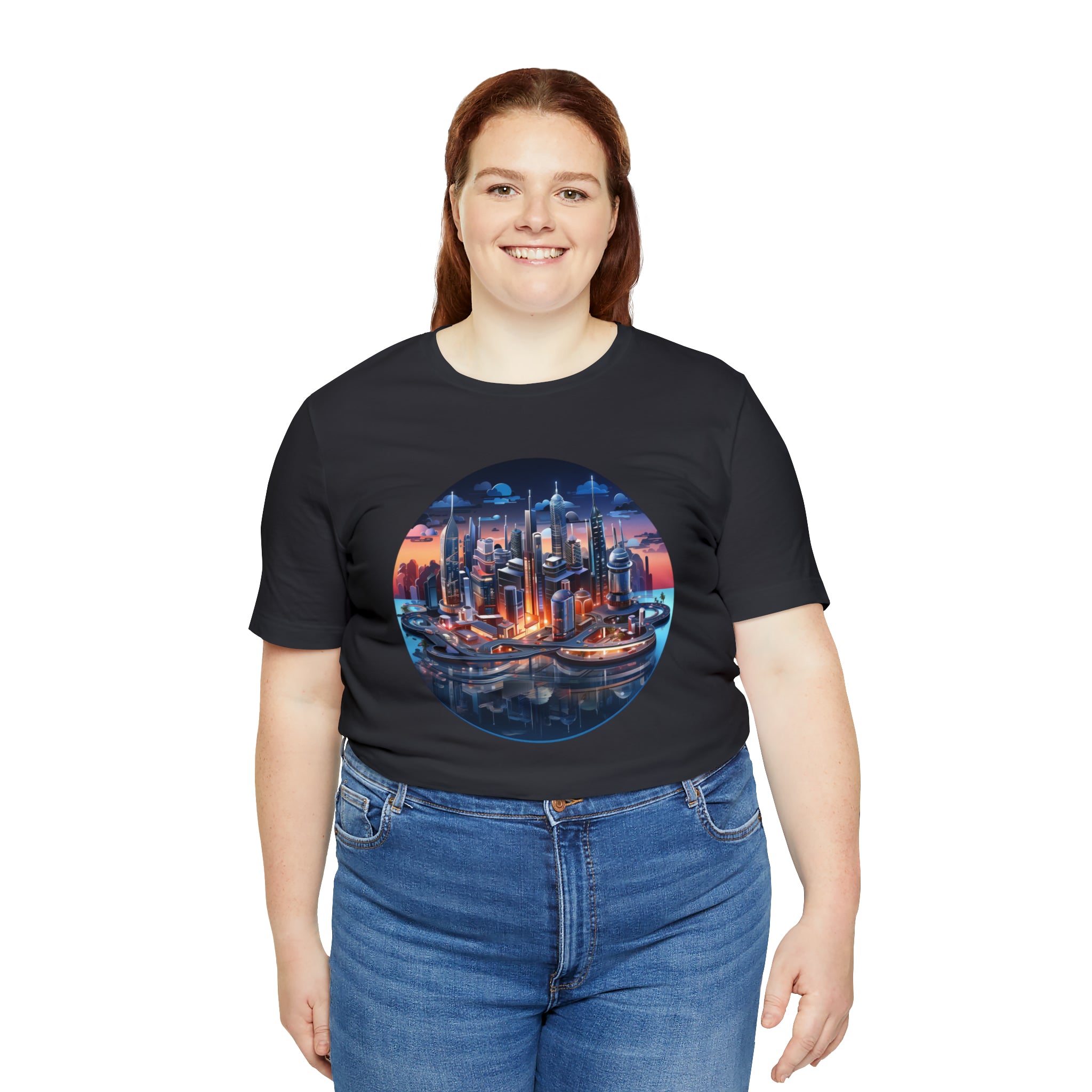 Unisex Jersey Short Sleeve Tee - Isometric Designs 05