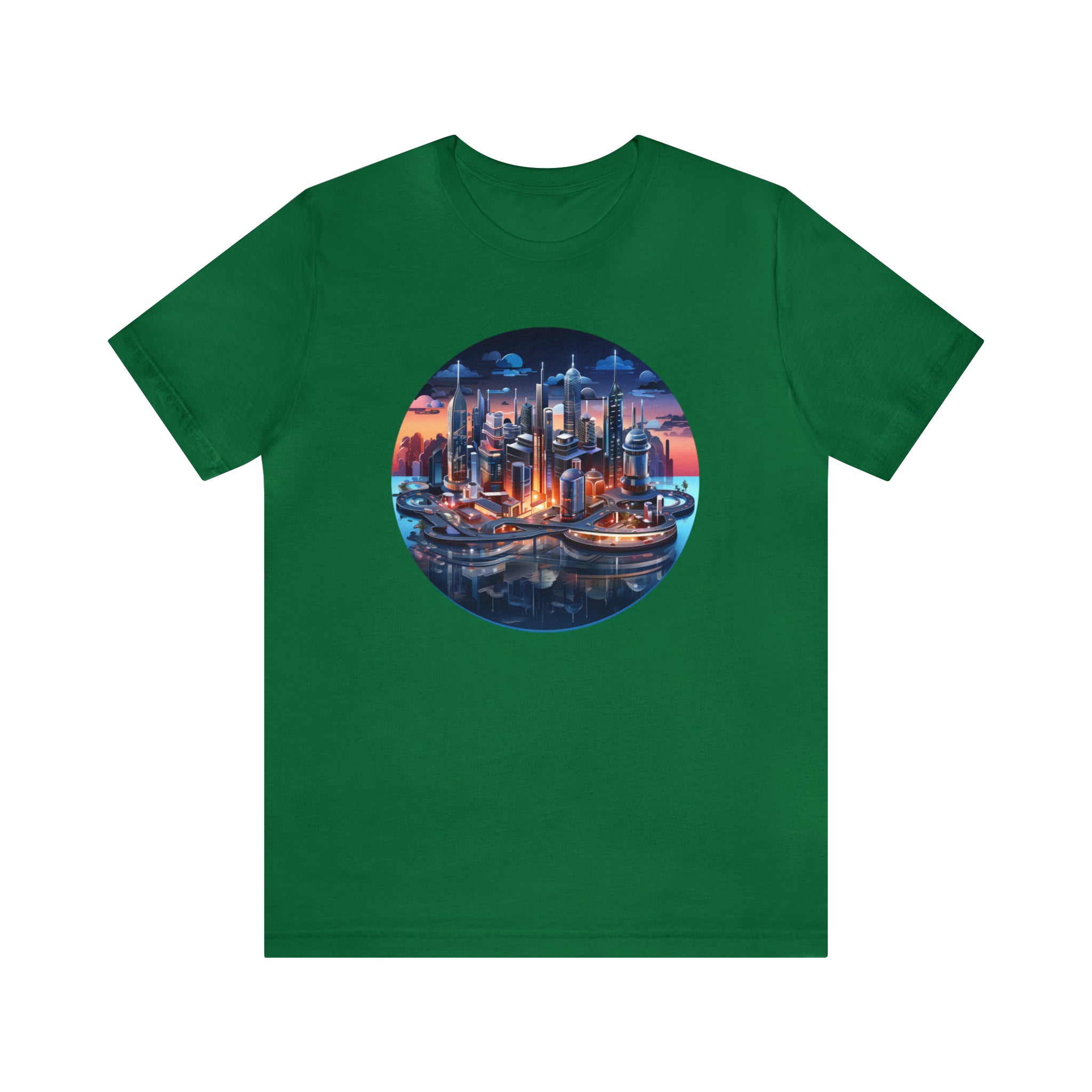 Unisex Jersey Short Sleeve Tee - Isometric Designs 05