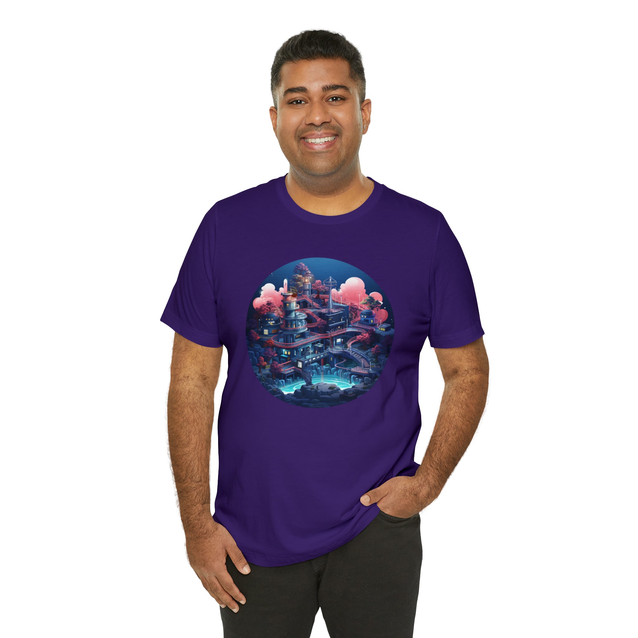 Unisex Jersey Short Sleeve Tee - Isometric Designs 03