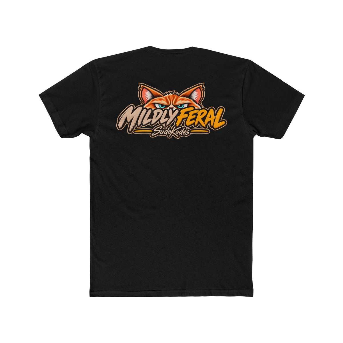 Forced Hydration - Mildly Feral - Men's Cotton Crew Tee