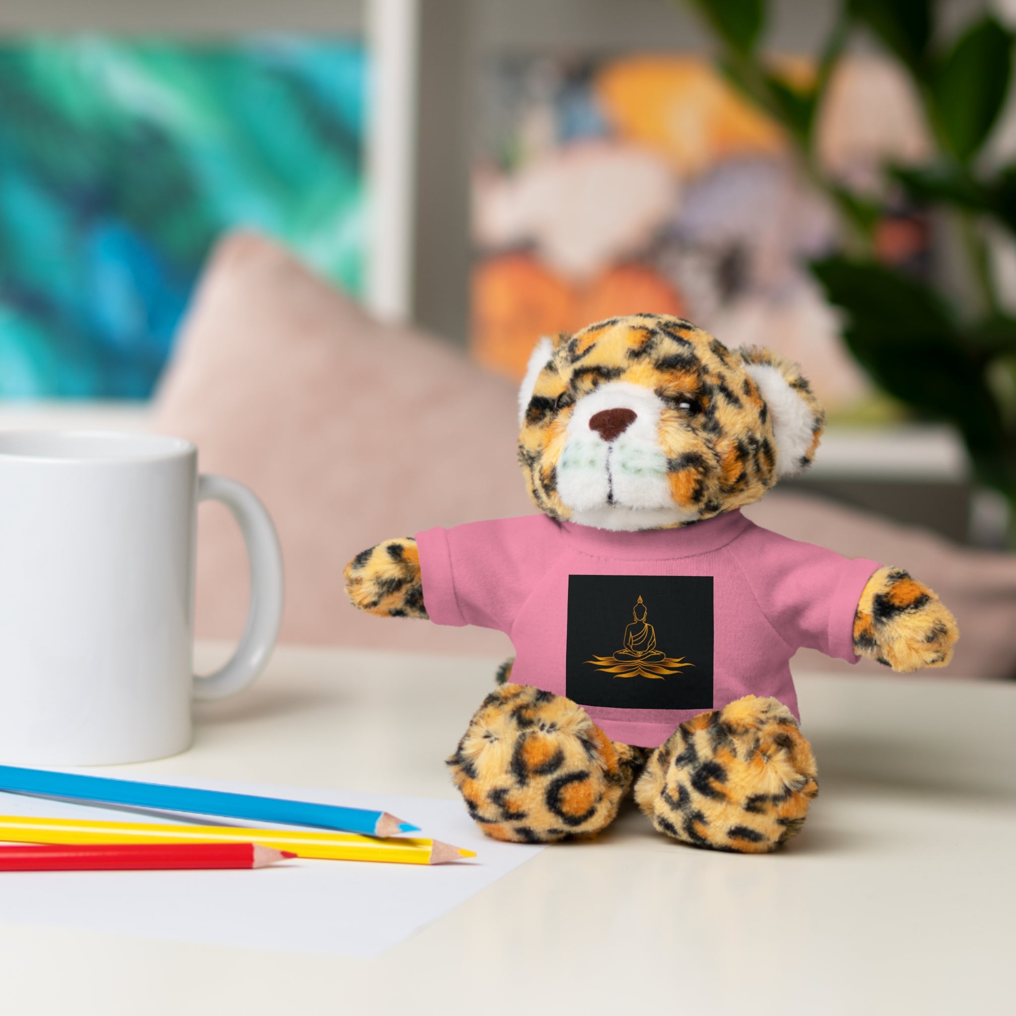 Plush Animal Gift - Meditation Tee