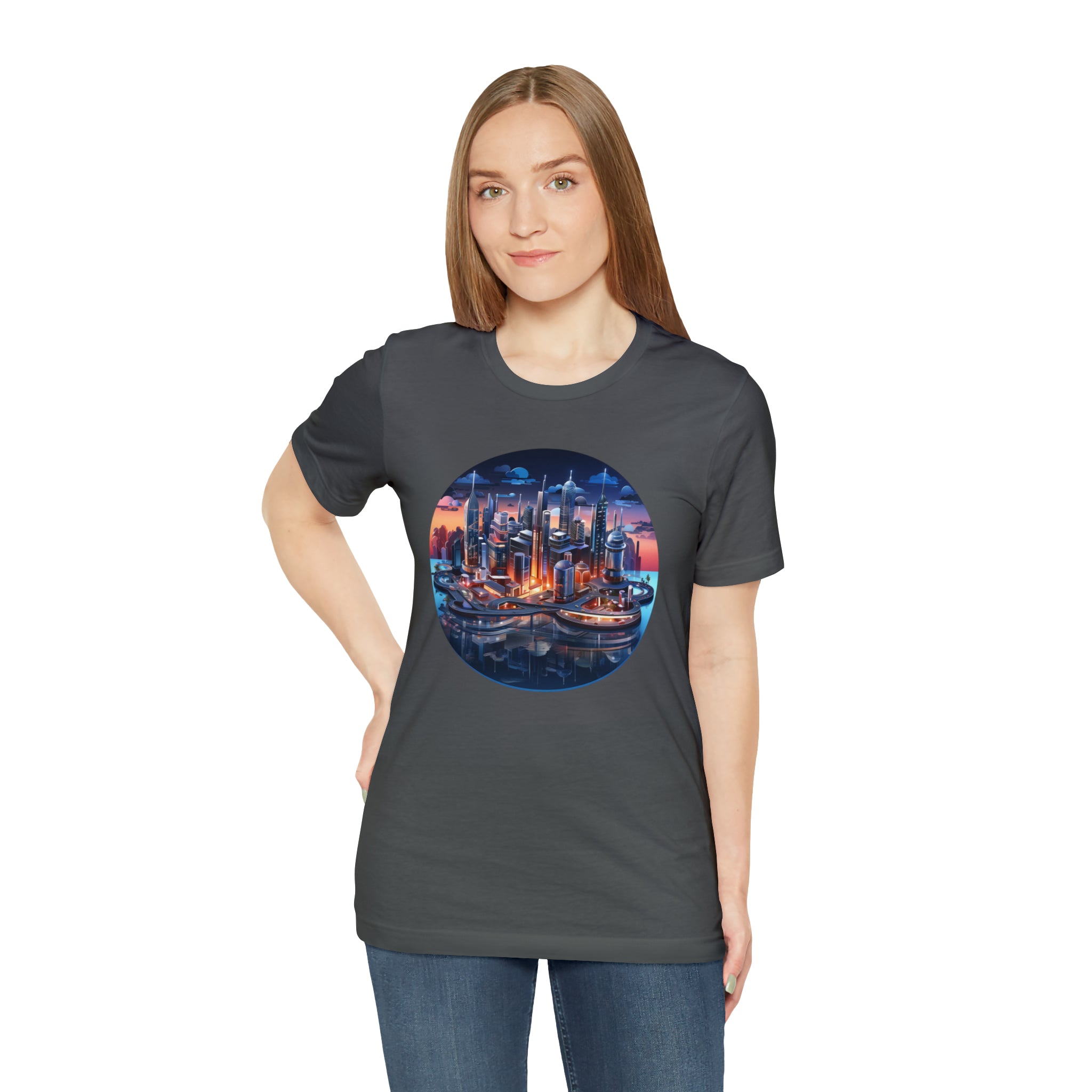 Unisex Jersey Short Sleeve Tee - Isometric Designs 05