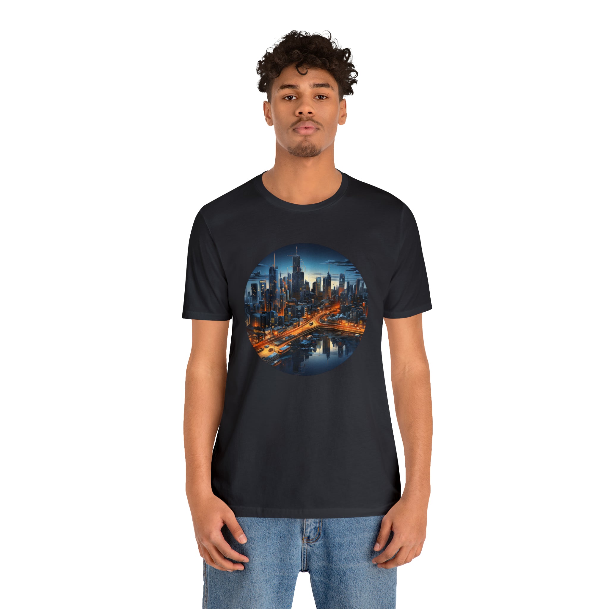 Unisex Jersey Short Sleeve Tee - Isometric Designs 06