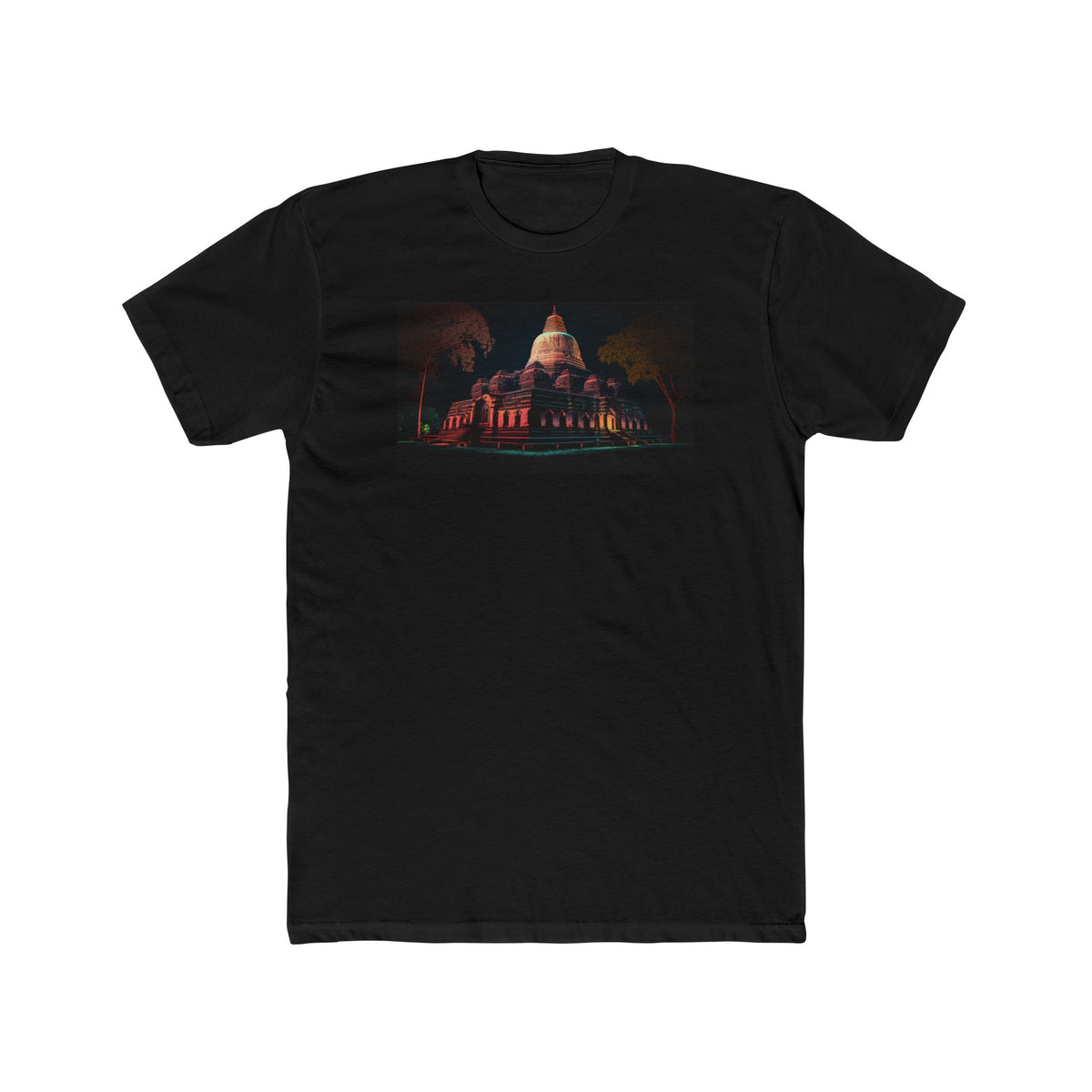 Men's Cotton Crew Tee - Elsewhere collection - Ruwanwelisaya Stupa