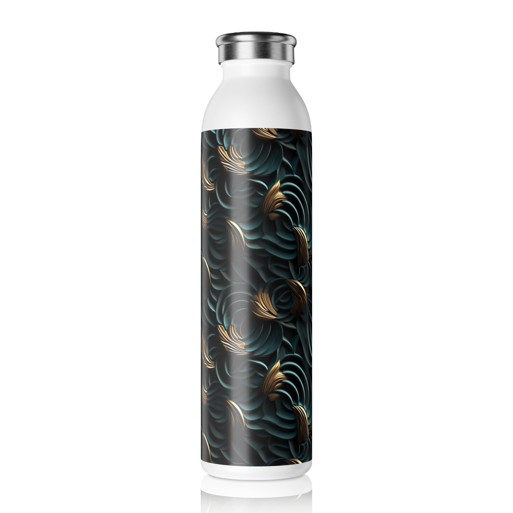 Slim Water Bottle - Abstract Designs 15