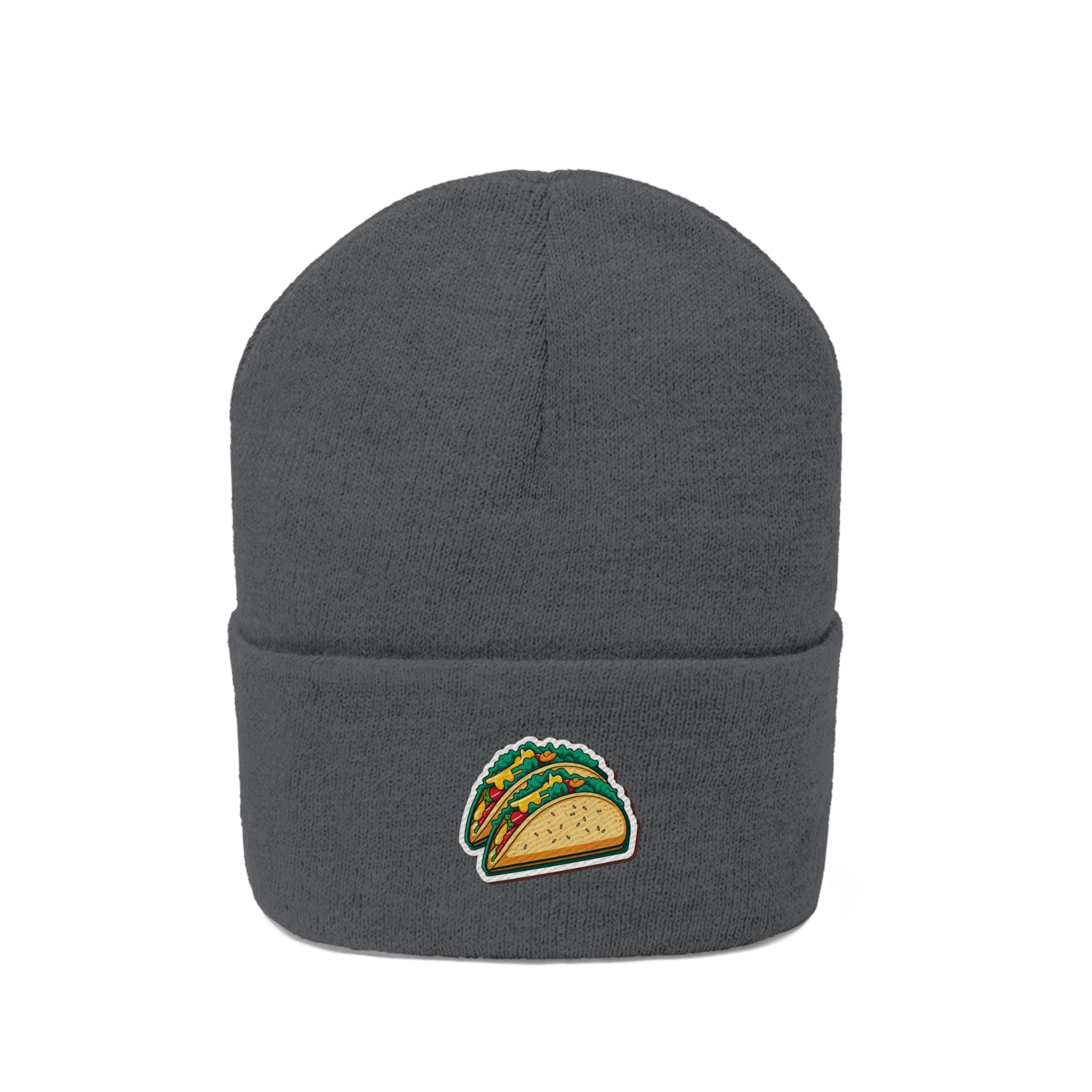 Knit Beanie - Tacos Pop Art