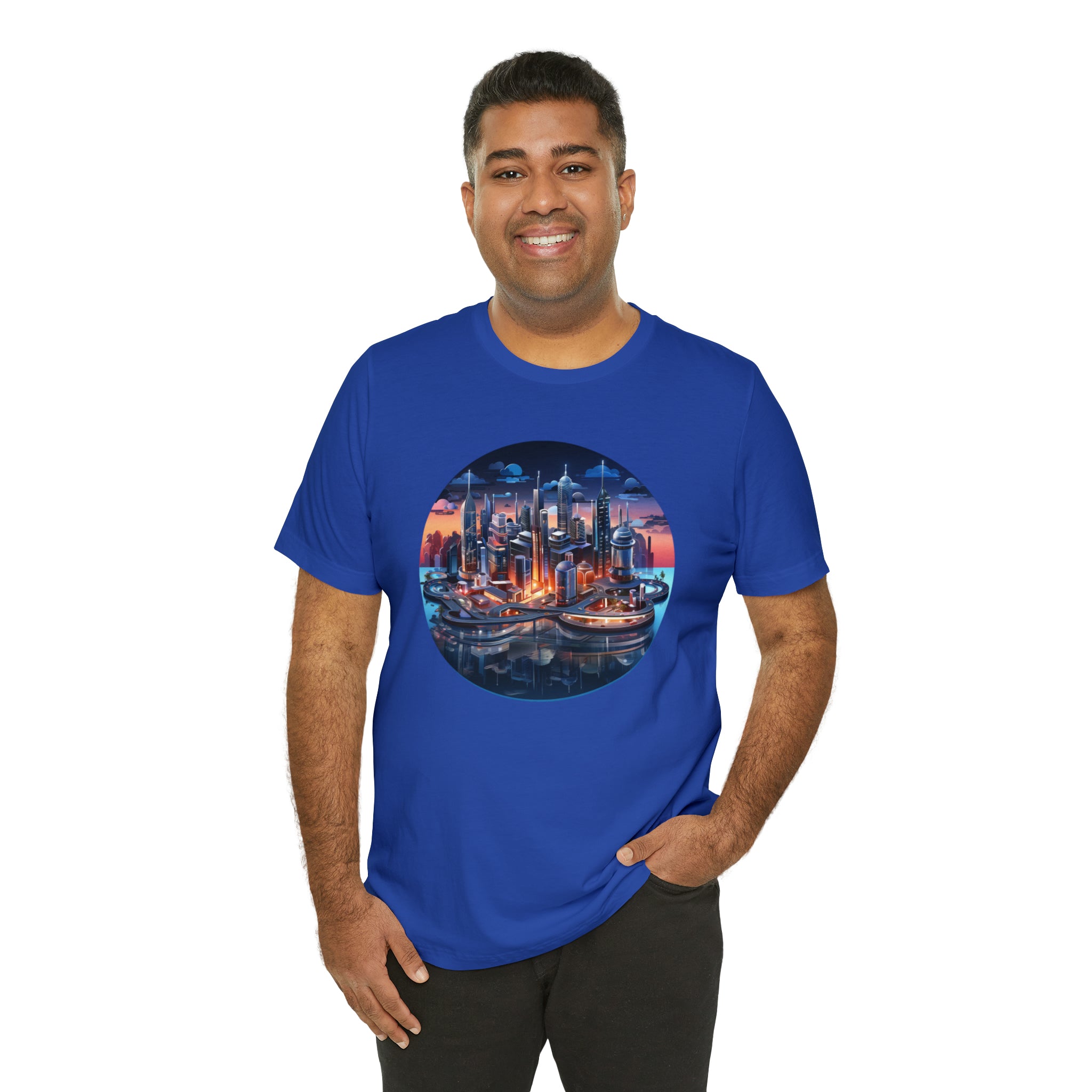 Unisex Jersey Short Sleeve Tee - Isometric Designs 05