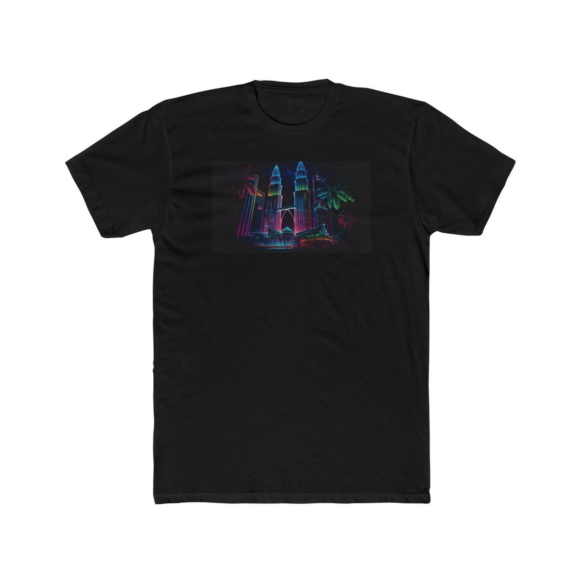 Men's Cotton Crew Tee - Elsewhere collection - Petronas Towers