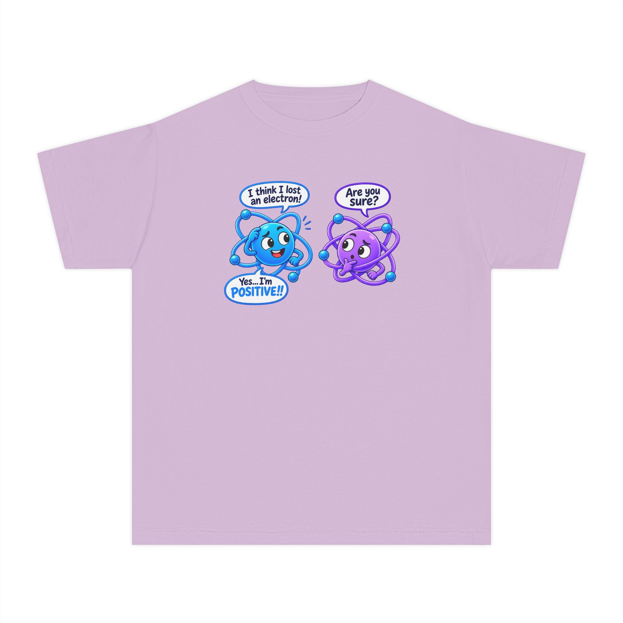Youth Midweight Cotton Tee - Science collection - Atomic Conversation