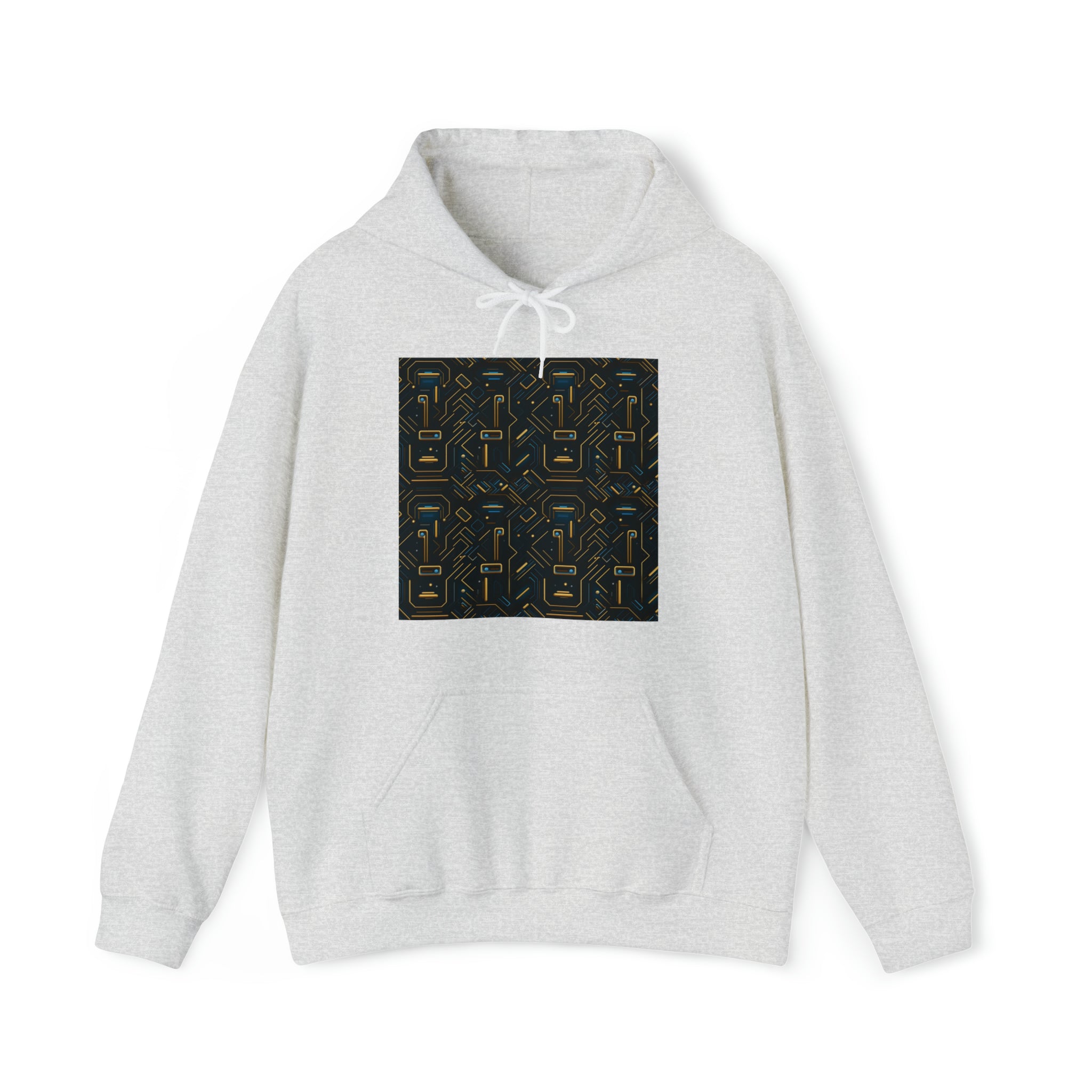 Unisex Heavy Blend™ Hooded Sweatshirt - Abstract Neon Designs 05