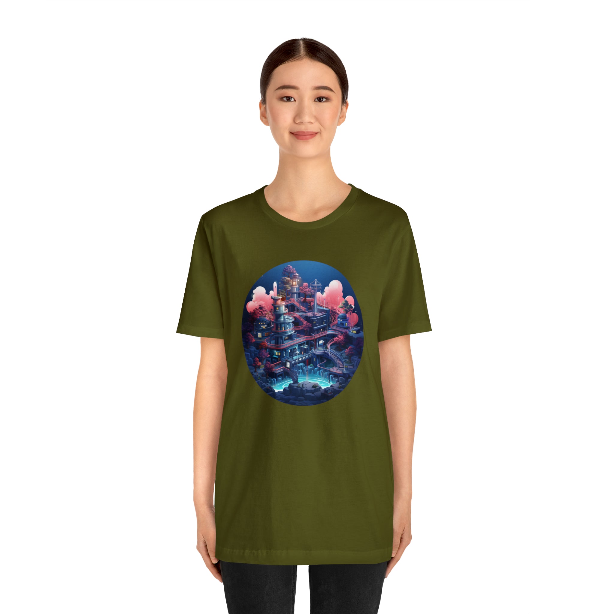 Unisex Jersey Short Sleeve Tee - Isometric Designs 03