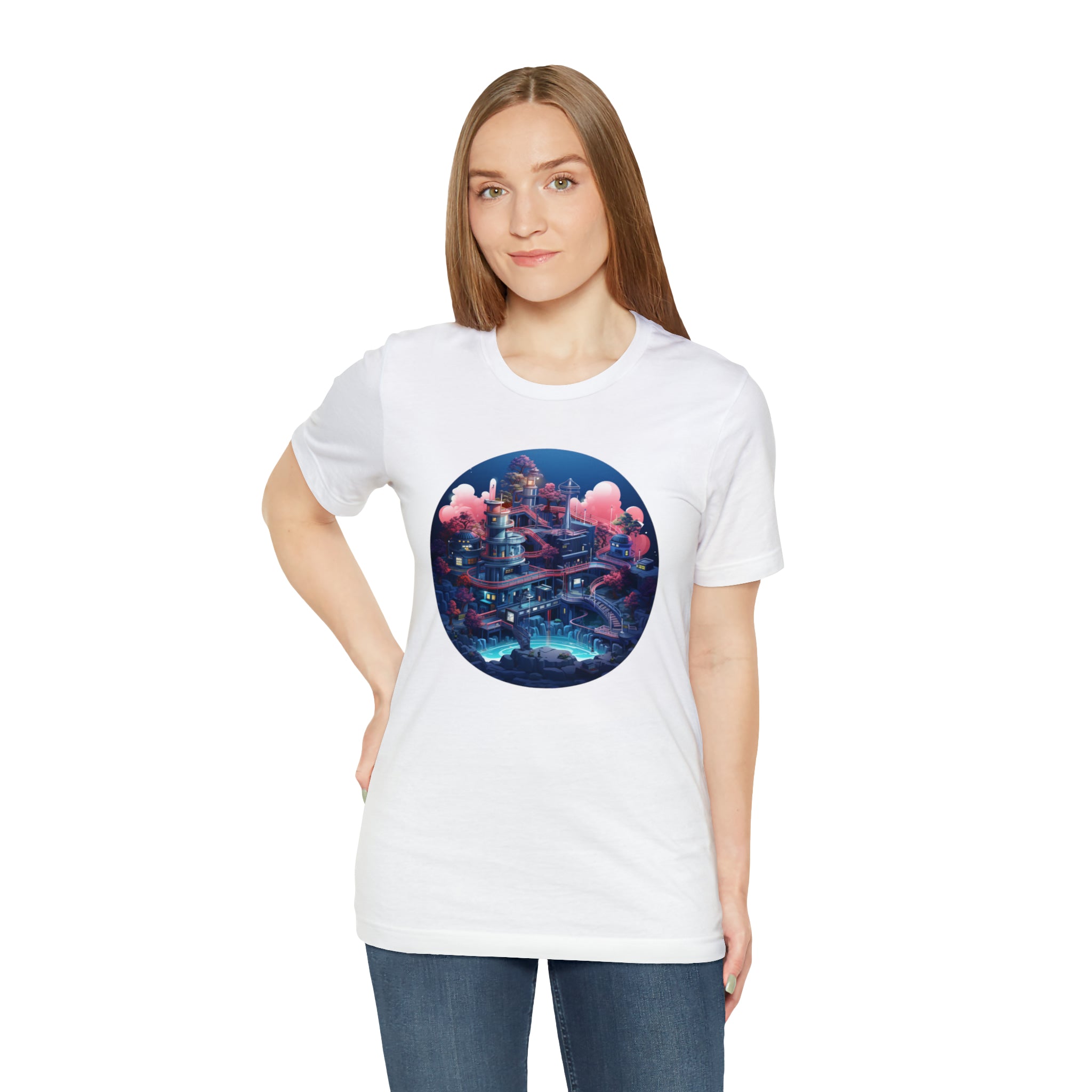 Unisex Jersey Short Sleeve Tee - Isometric Designs 03