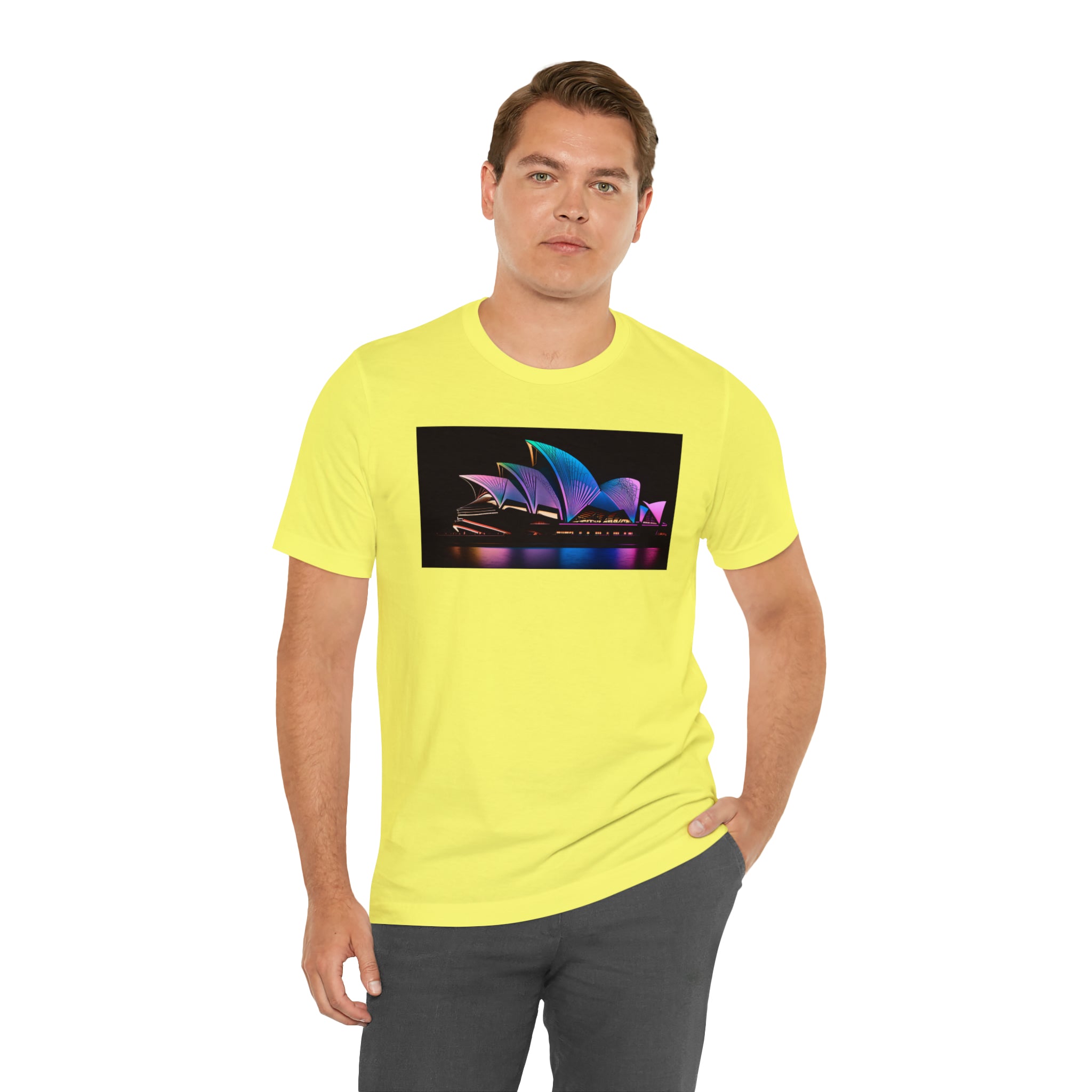 Unisex Jersey Short Sleeve Tee - Sydney Opera House, Australia