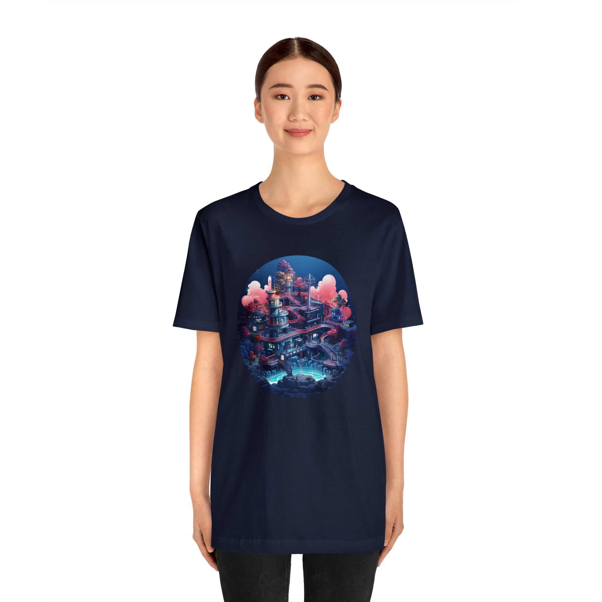 Unisex Jersey Short Sleeve Tee - Isometric Designs 03
