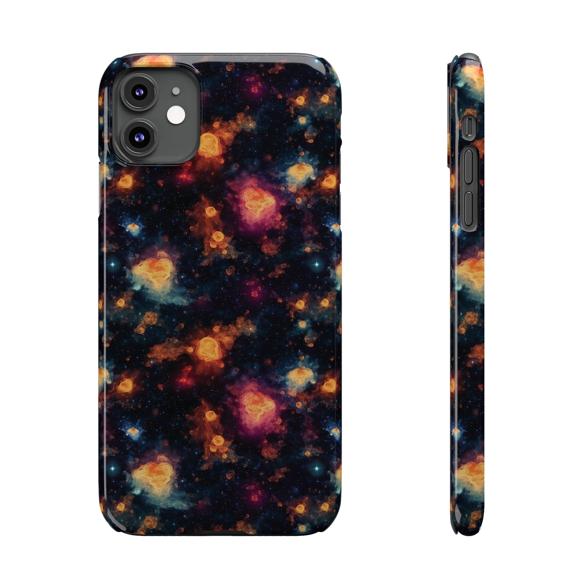 Slim Phone Cases (AOP) - Seamless Fantasy Galaxies 07