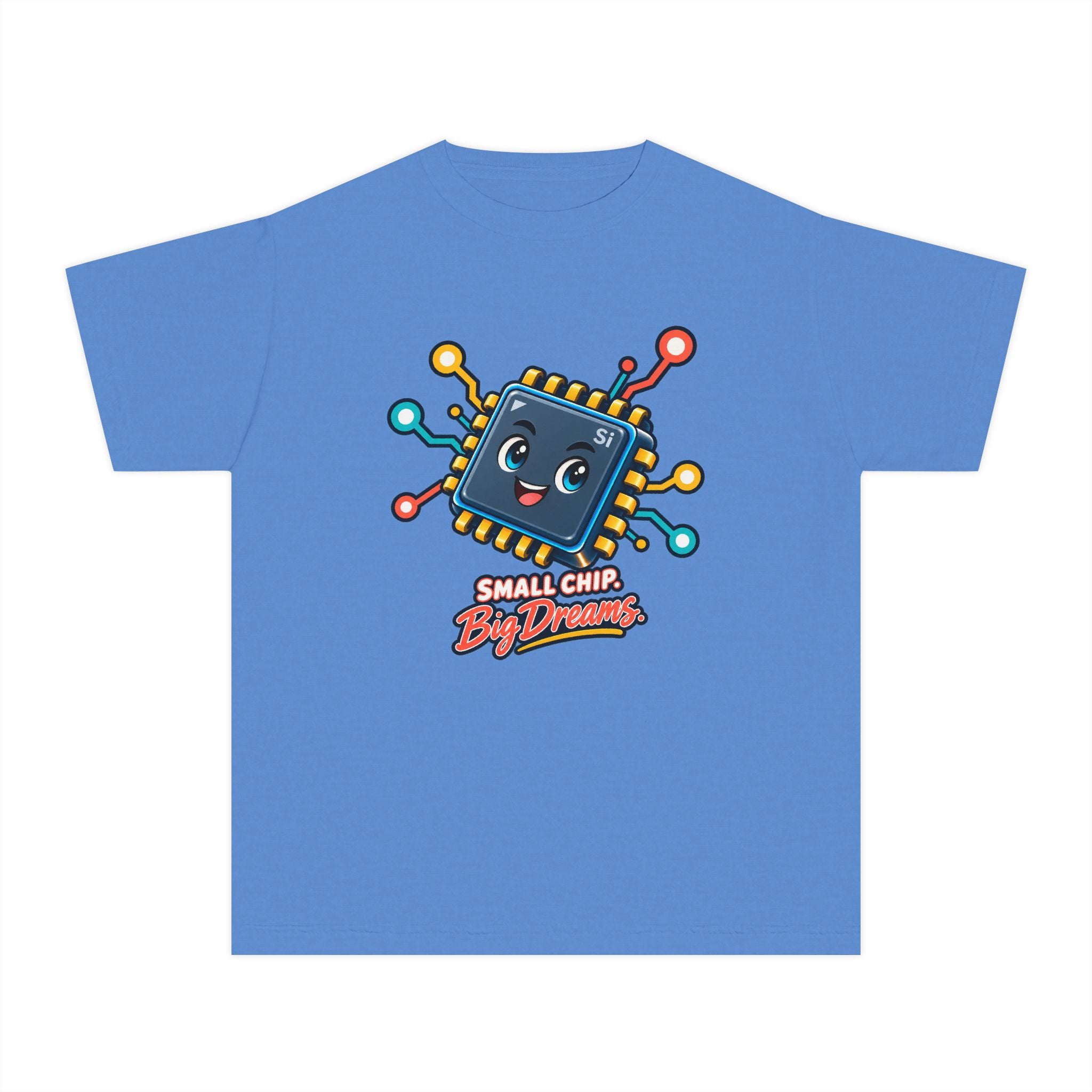 Youth Midweight Cotton Tee - Small Chip, Big Dreams