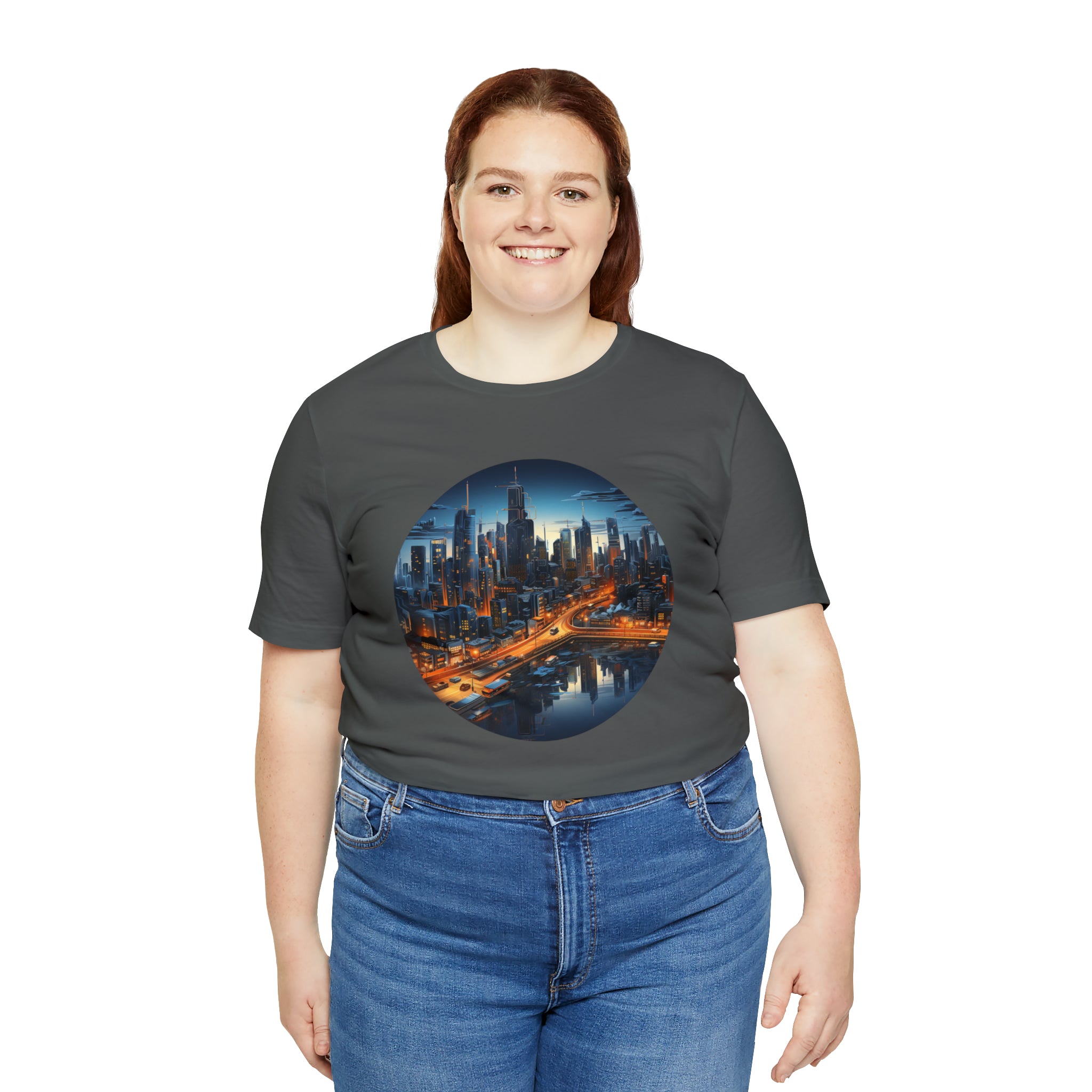 Unisex Jersey Short Sleeve Tee - Isometric Designs 06