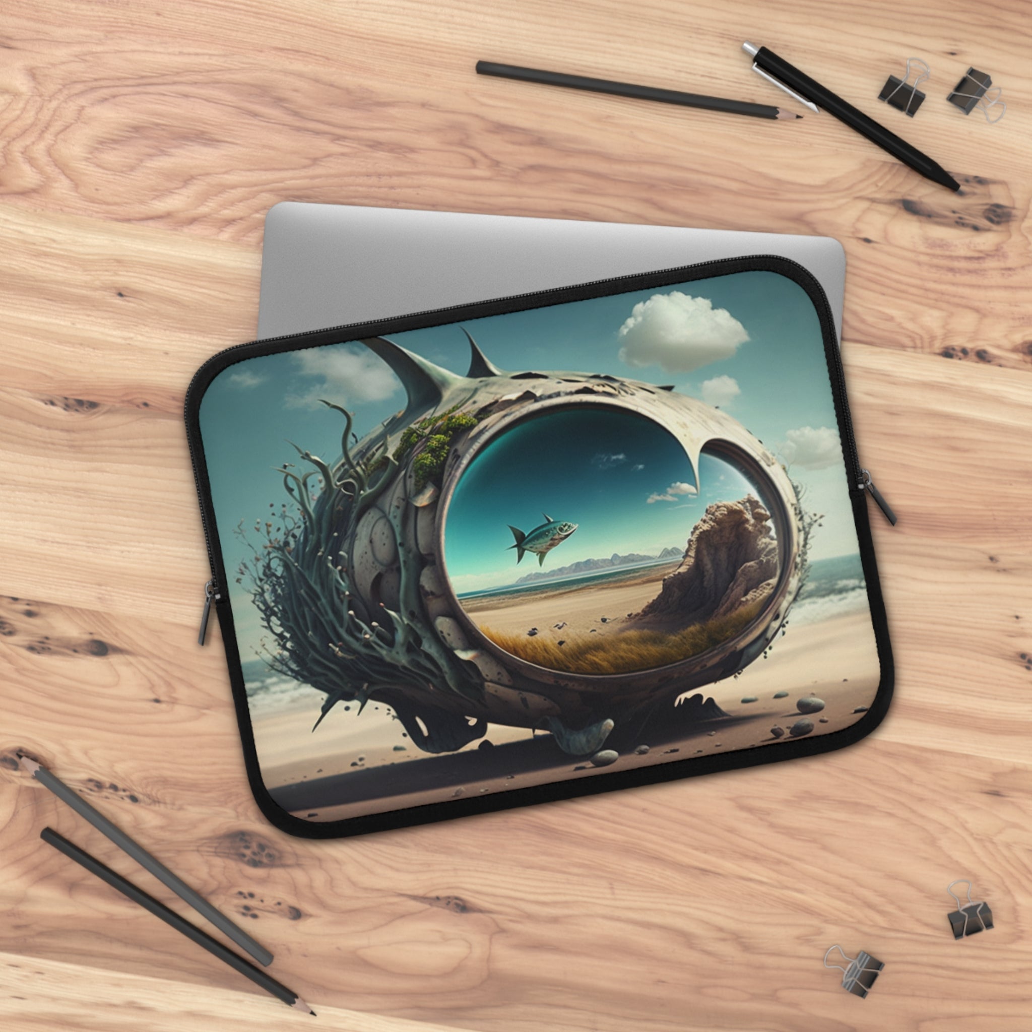 Laptop Sleeve - Surrealist Digital Designs 09