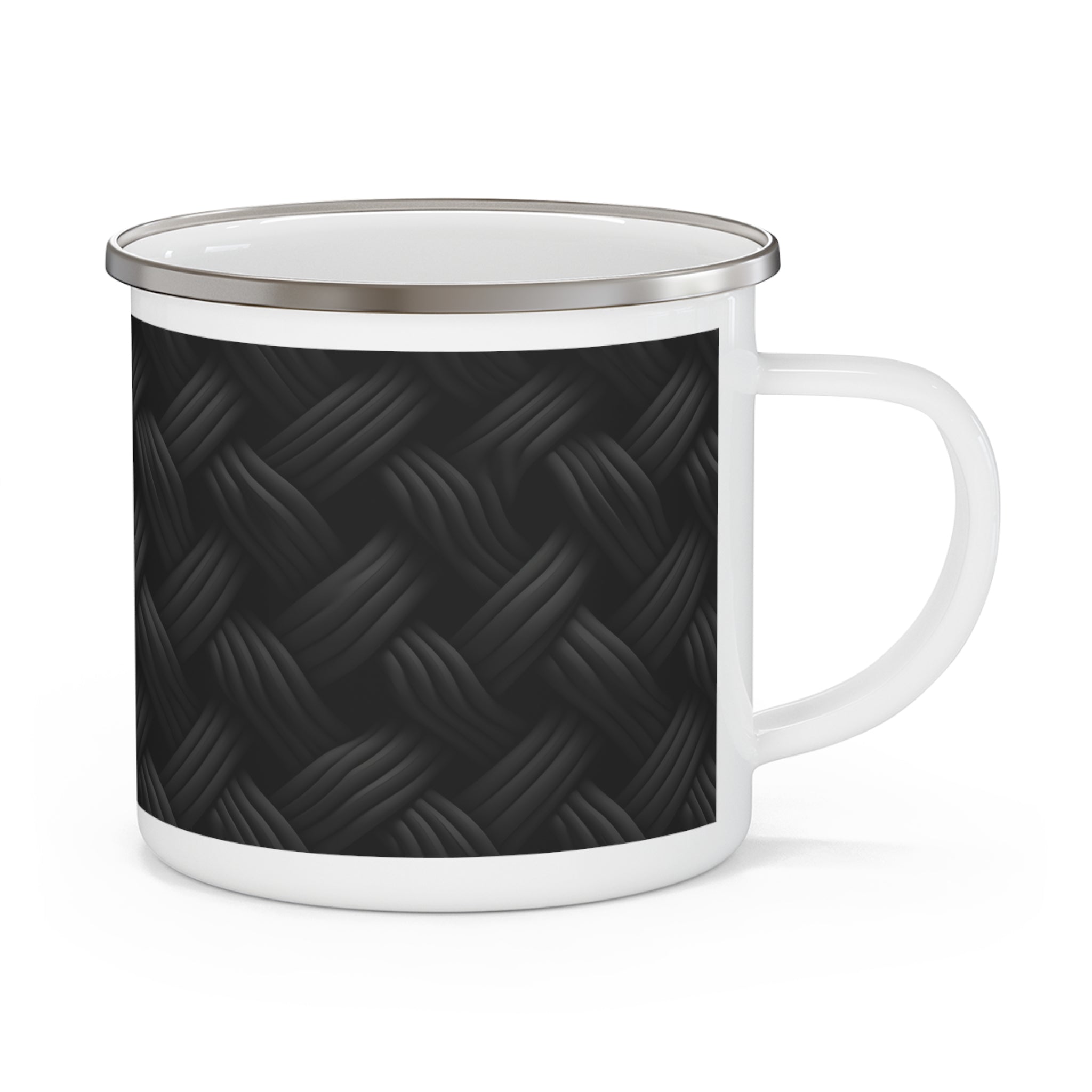 Enamel Camping Mug - Seamless Designs 06