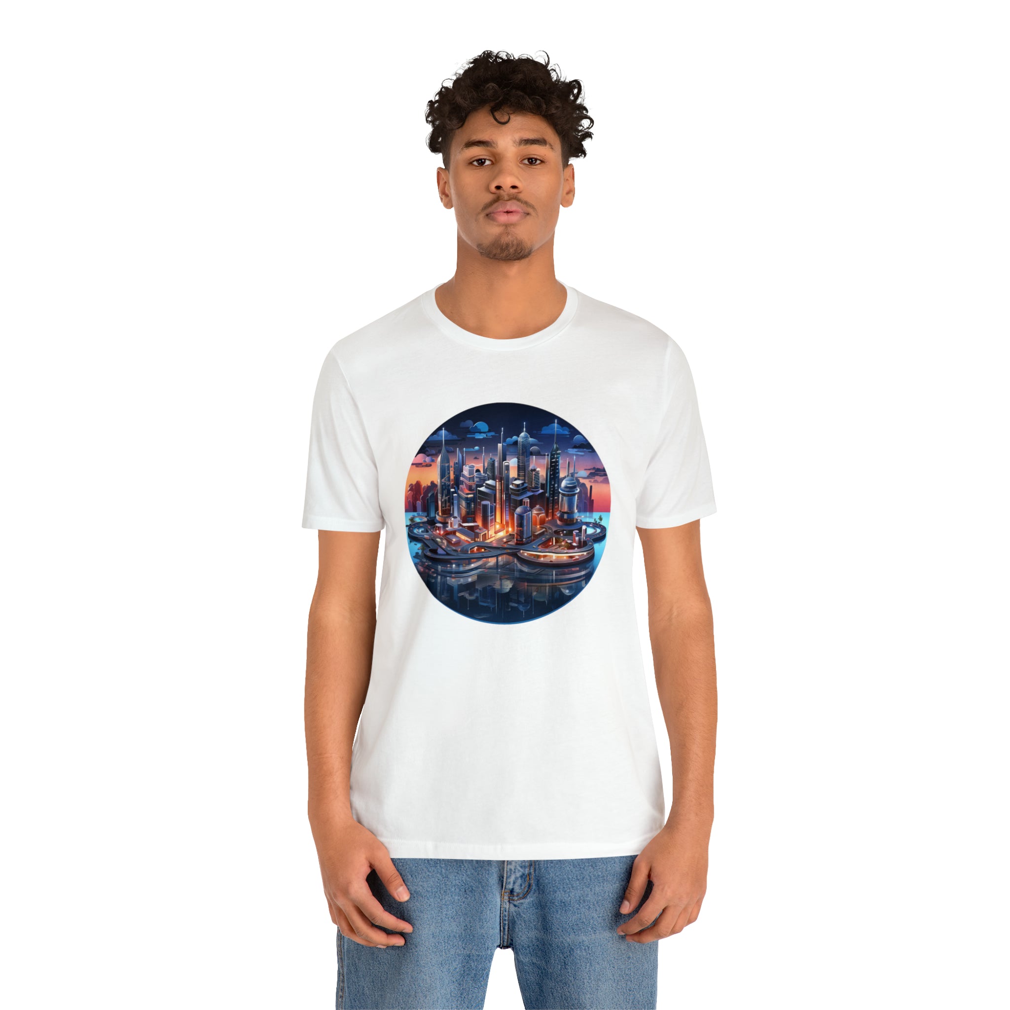 Unisex Jersey Short Sleeve Tee - Isometric Designs 05
