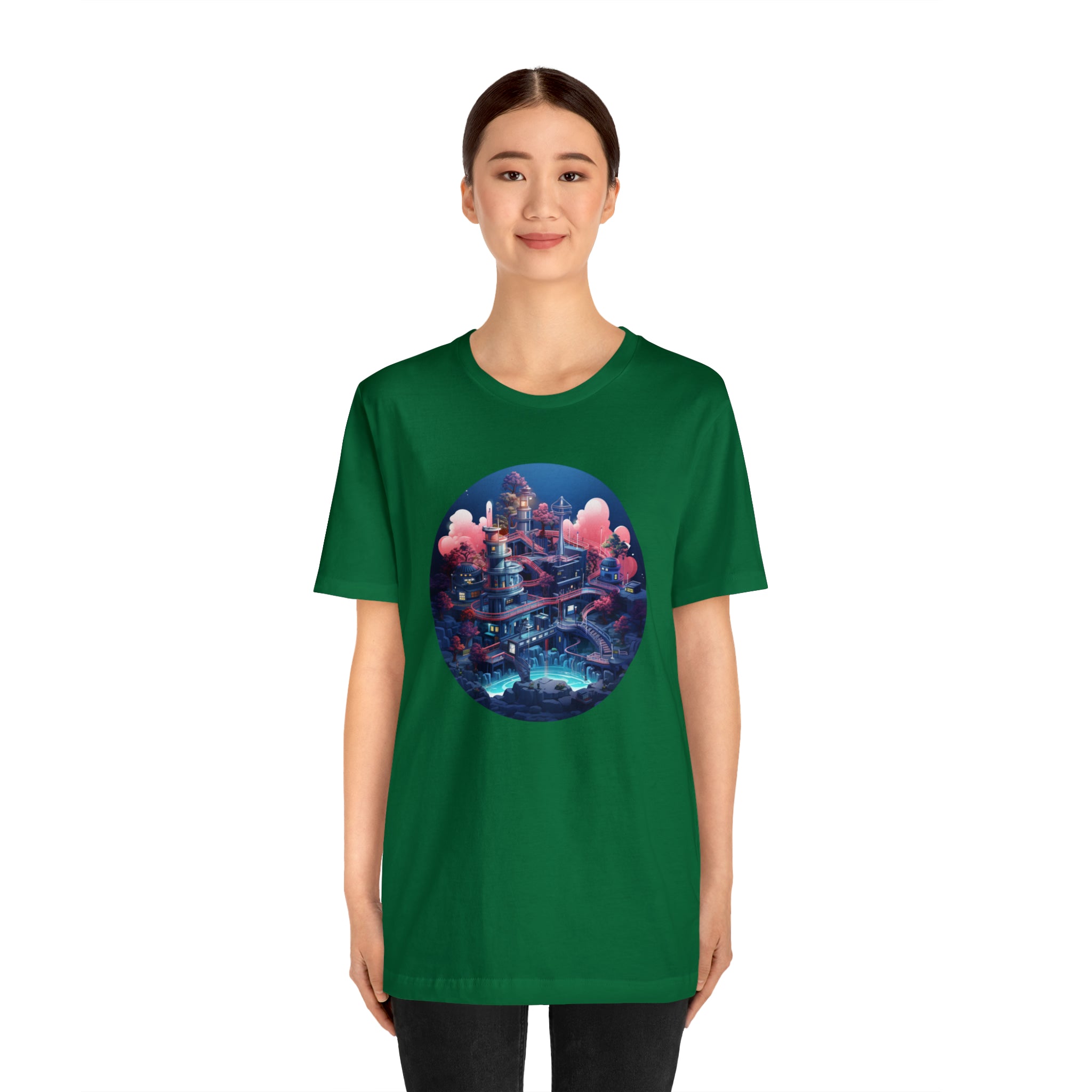 Unisex Jersey Short Sleeve Tee - Isometric Designs 03