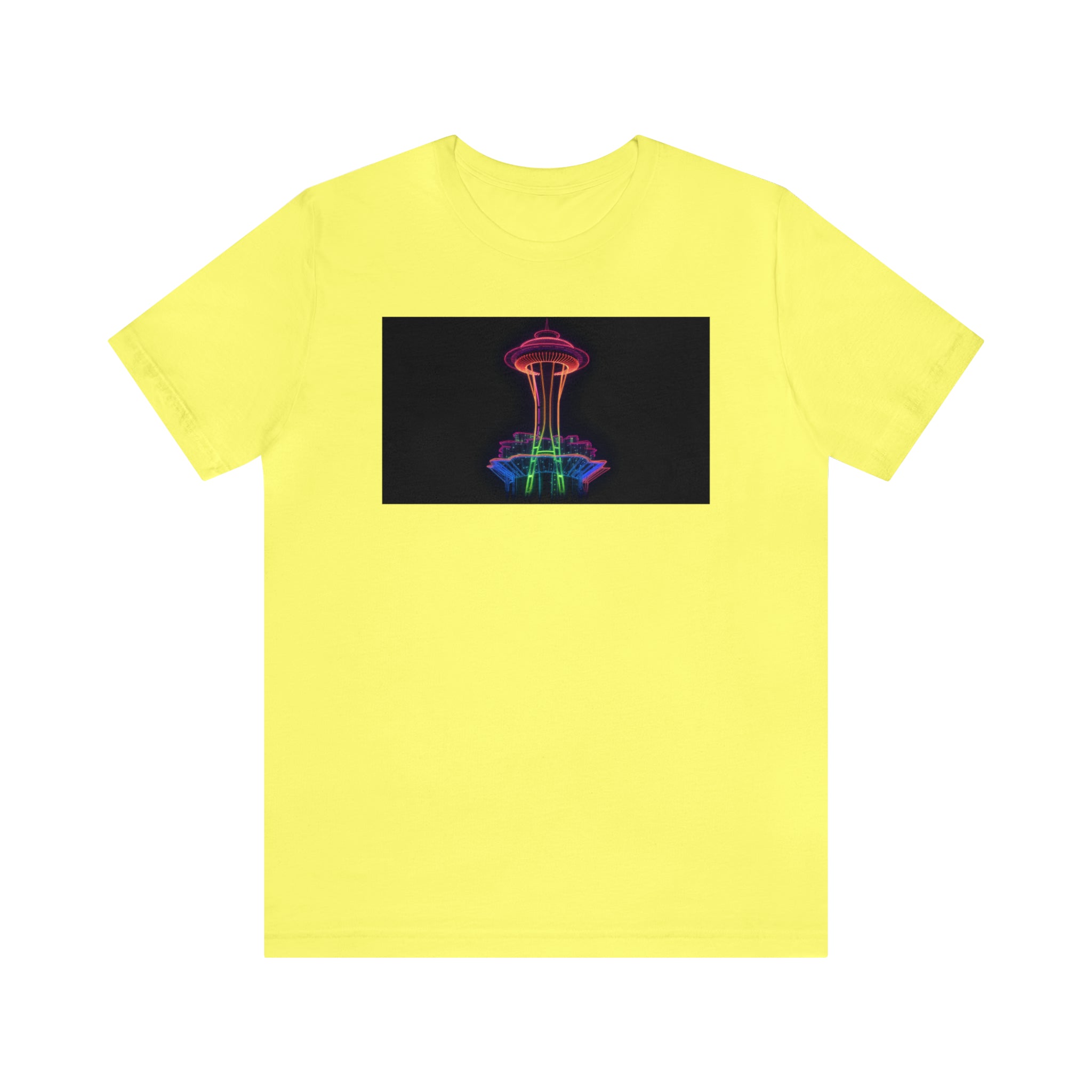 Unisex Jersey Short Sleeve Tee - Space Needle, Seattle, USA