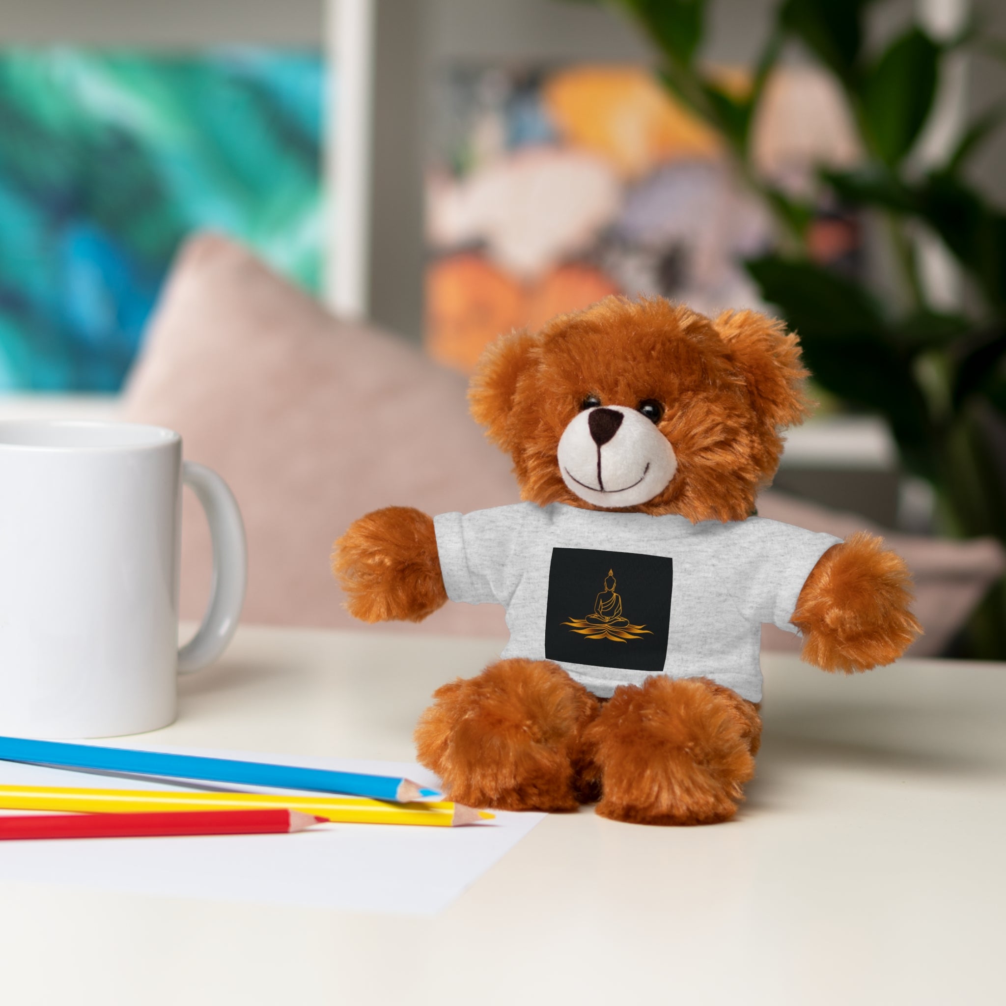 Plush Animal Gift - Meditation Tee