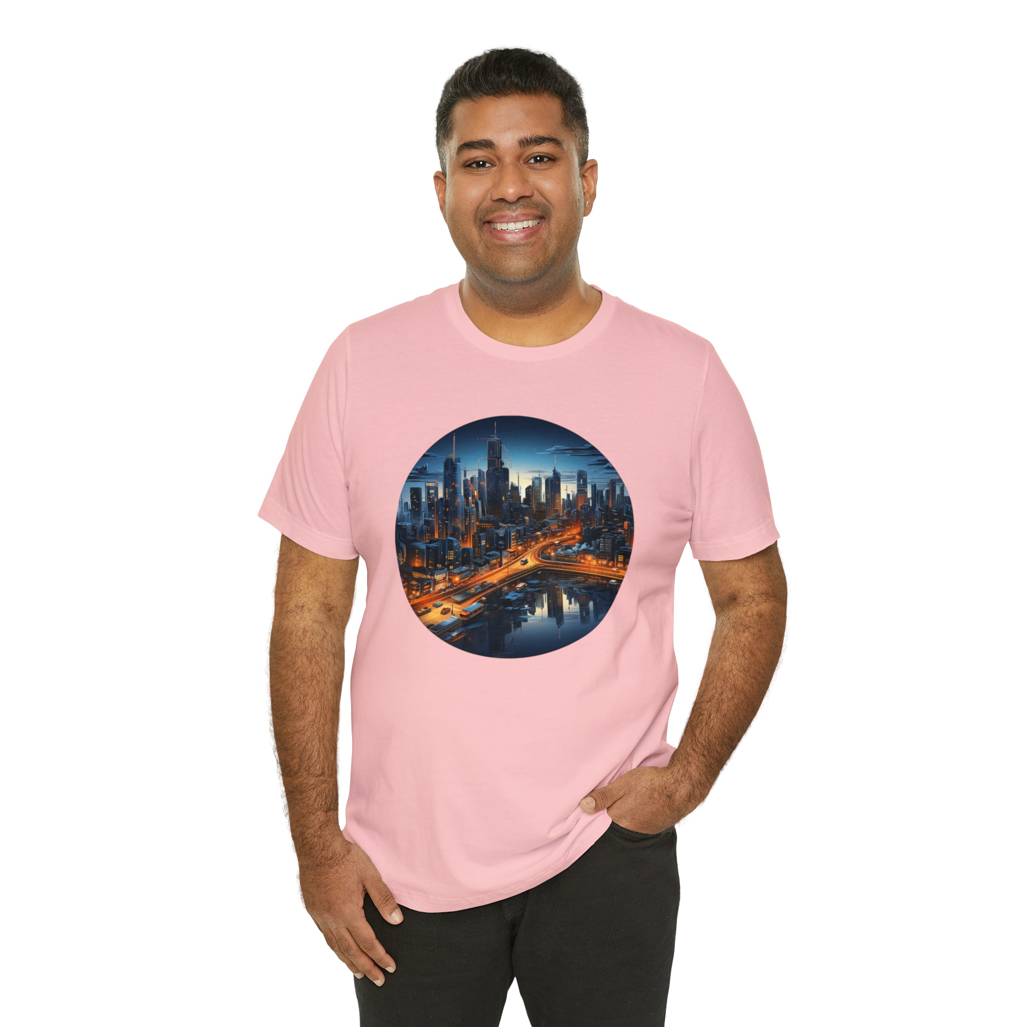 Unisex Jersey Short Sleeve Tee - Isometric Designs 06