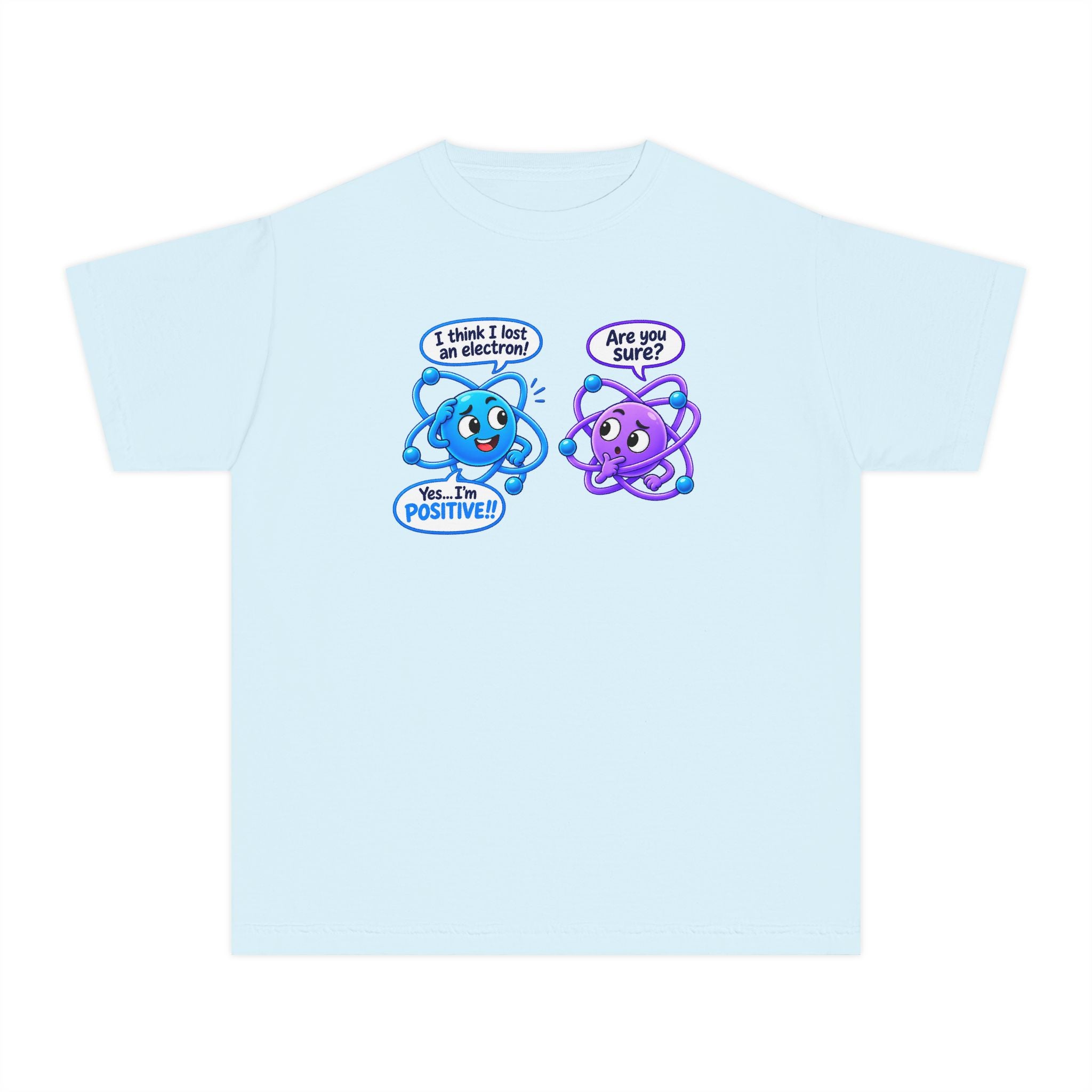 Youth Midweight Cotton Tee - Science collection - Atomic Conversation