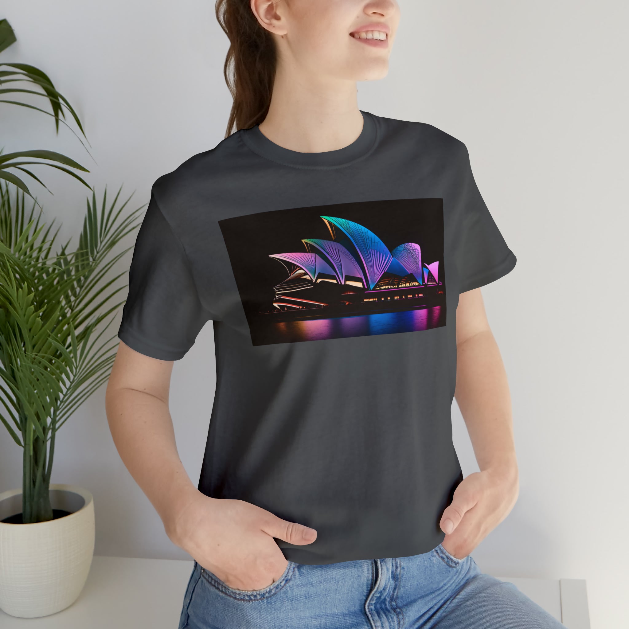 Unisex Jersey Short Sleeve Tee - Sydney Opera House, Australia