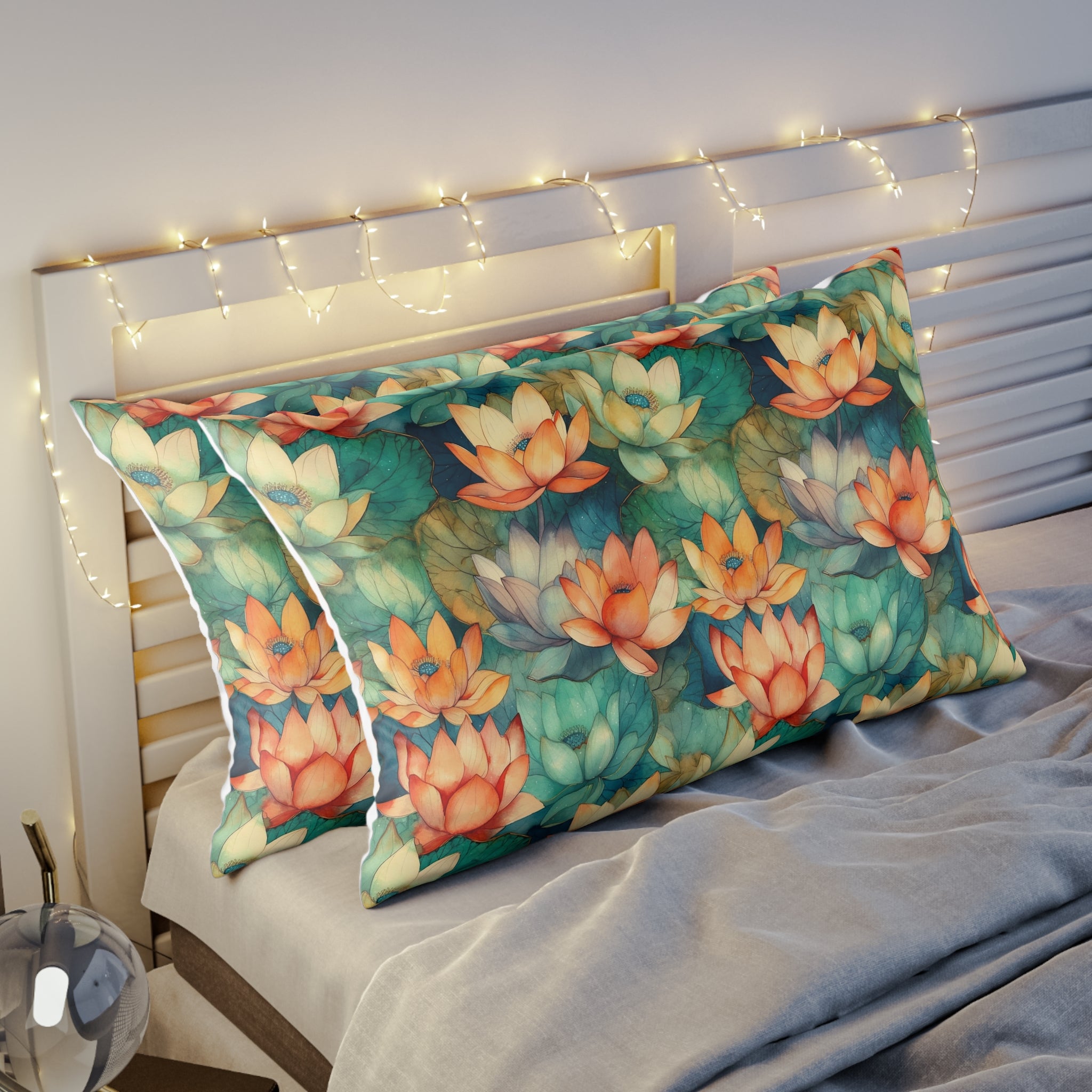 Pillow Sham (AOP) - Seamless Watercolor Designs 04