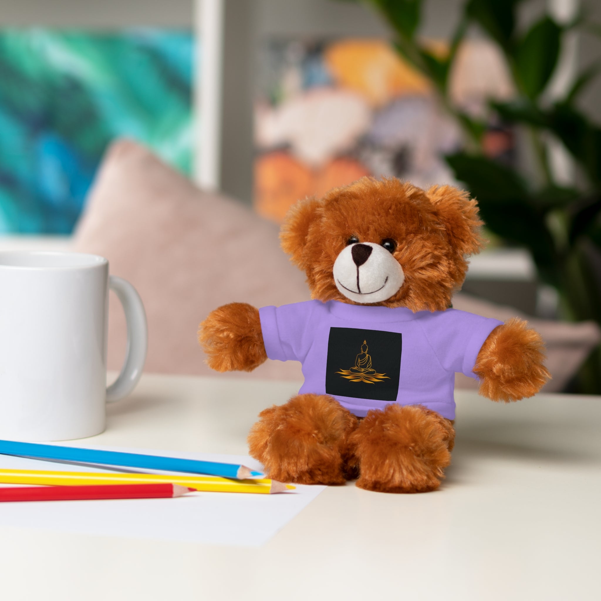 Plush Animal Gift - Meditation Tee