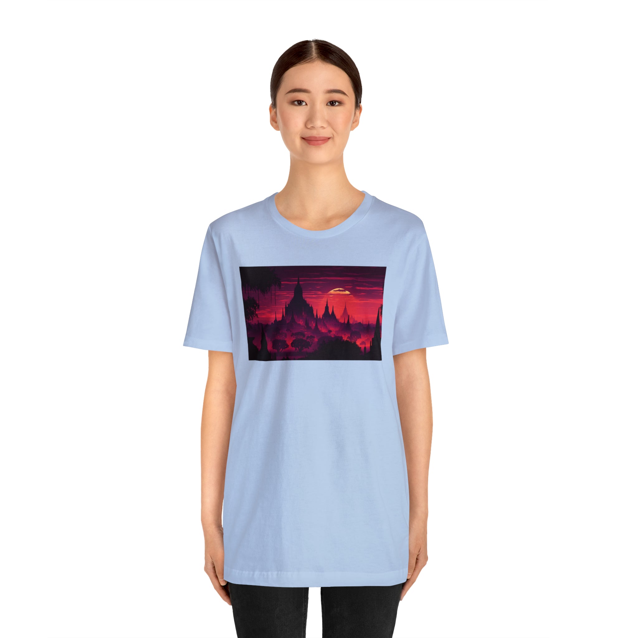 Unisex Jersey Short Sleeve Tee - Bagan, Myanmar