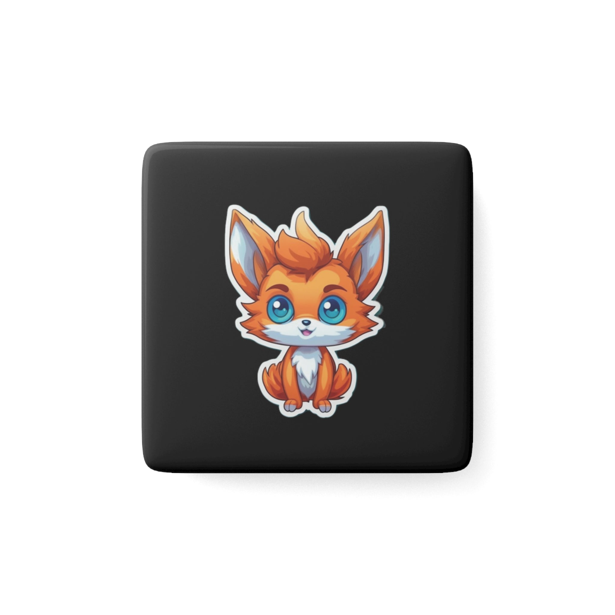 Porcelain Magnet, Square - Adorable Mascots 15