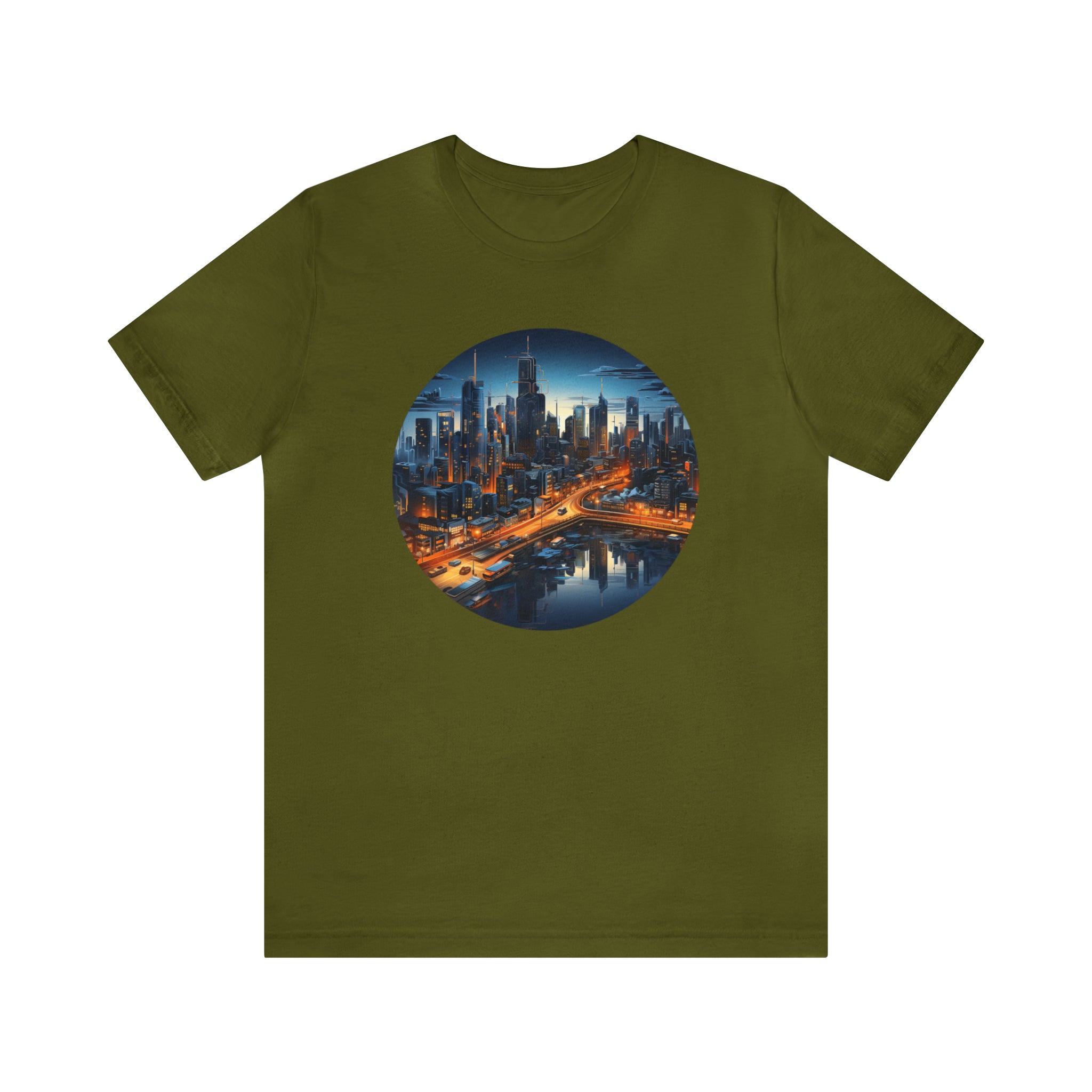 Unisex Jersey Short Sleeve Tee - Isometric Designs 06