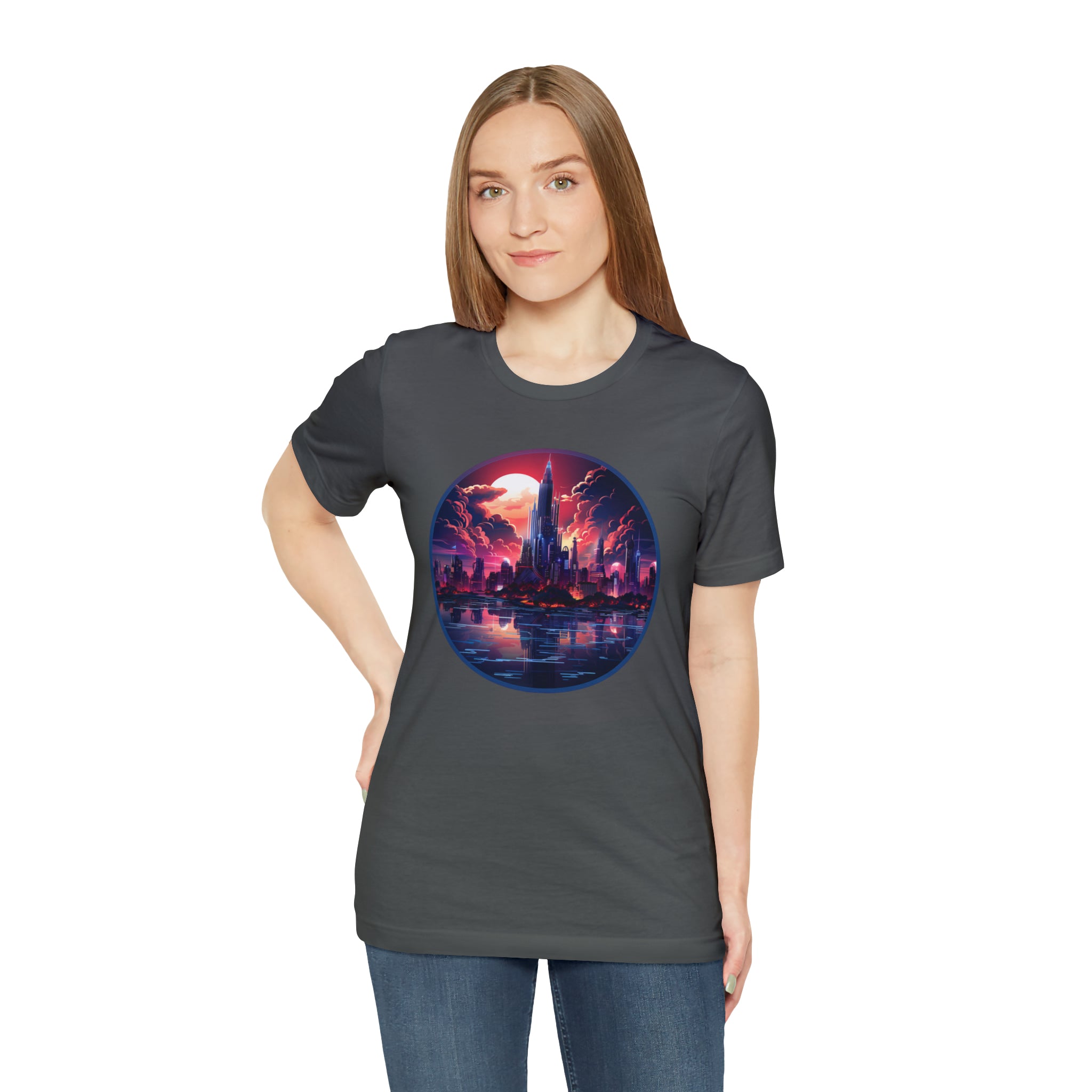 Unisex Jersey Short Sleeve Tee - Isometric Designs 12