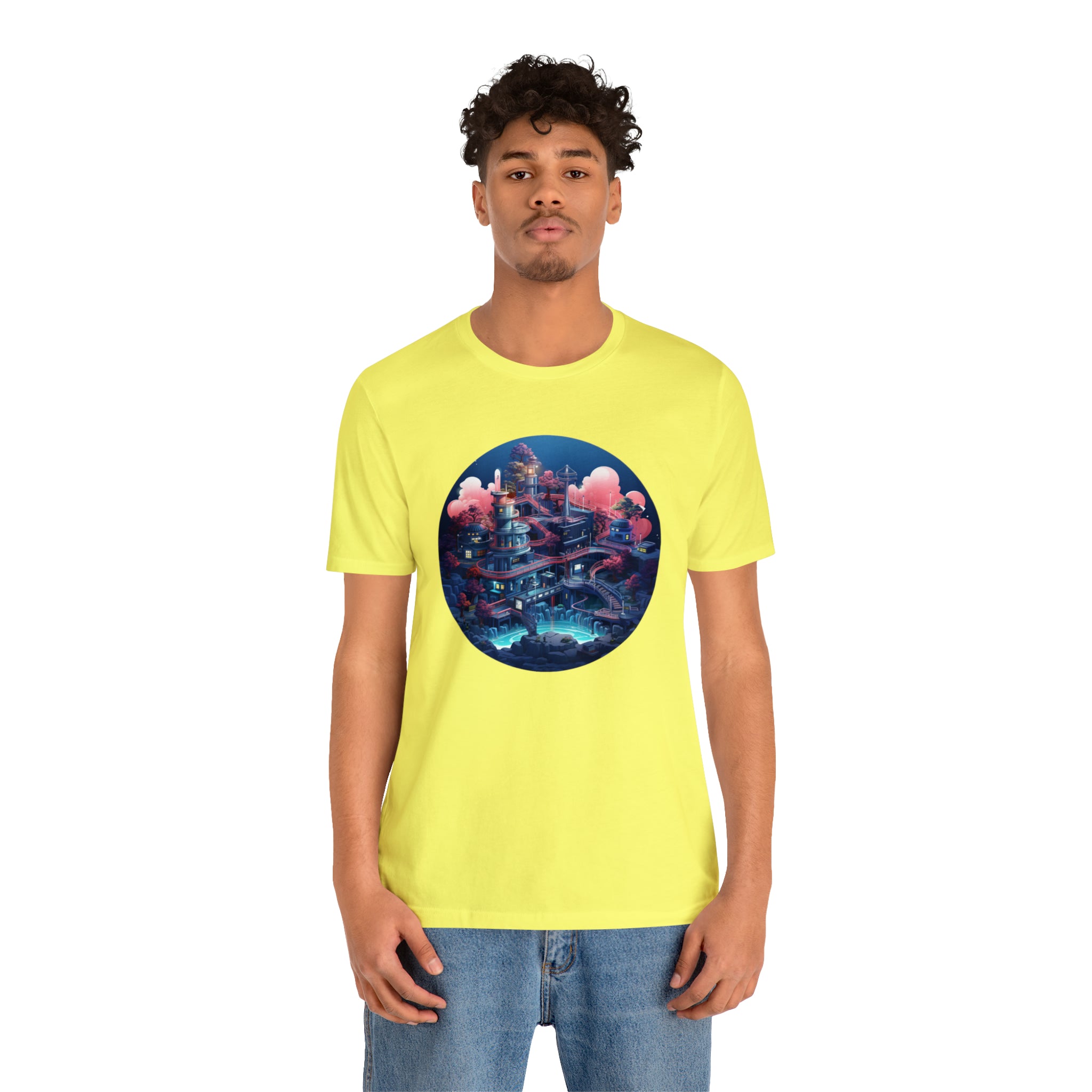 Unisex Jersey Short Sleeve Tee - Isometric Designs 03