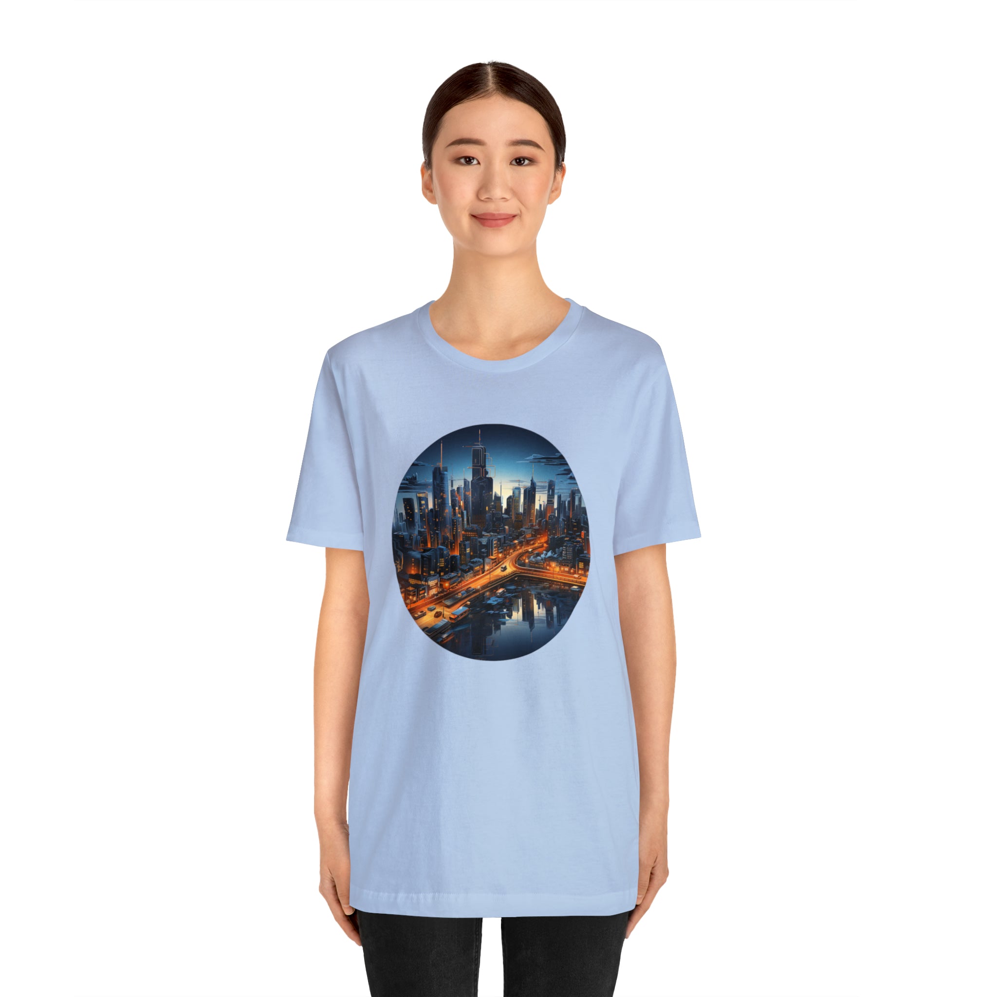 Unisex Jersey Short Sleeve Tee - Isometric Designs 06