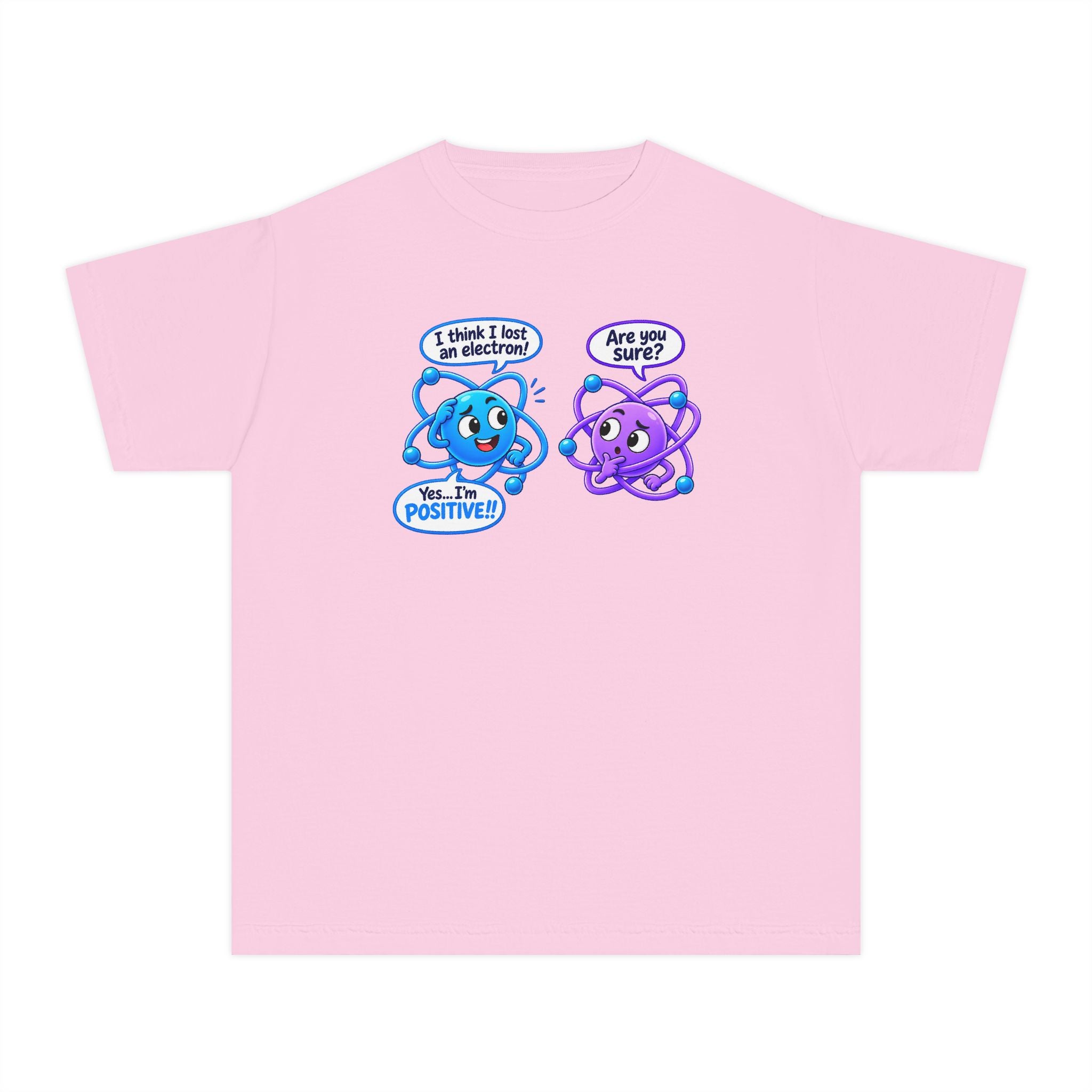 Youth Midweight Cotton Tee - Science collection - Atomic Conversation