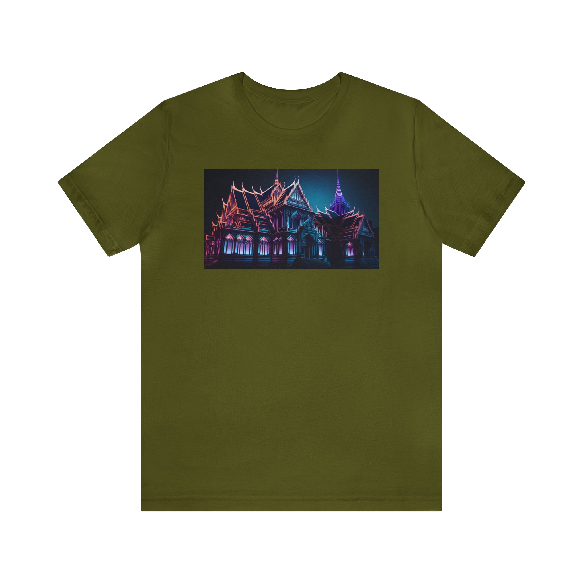 Unisex Jersey Short Sleeve Tee - Great Temple, Thailand