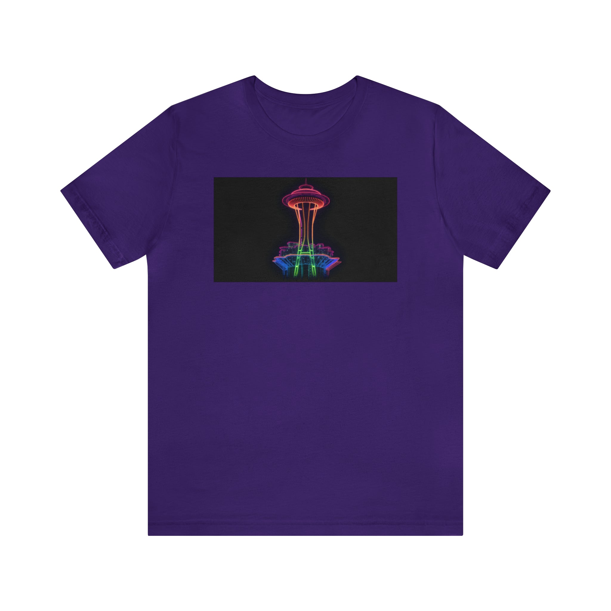 Unisex Jersey Short Sleeve Tee - Space Needle, Seattle, USA
