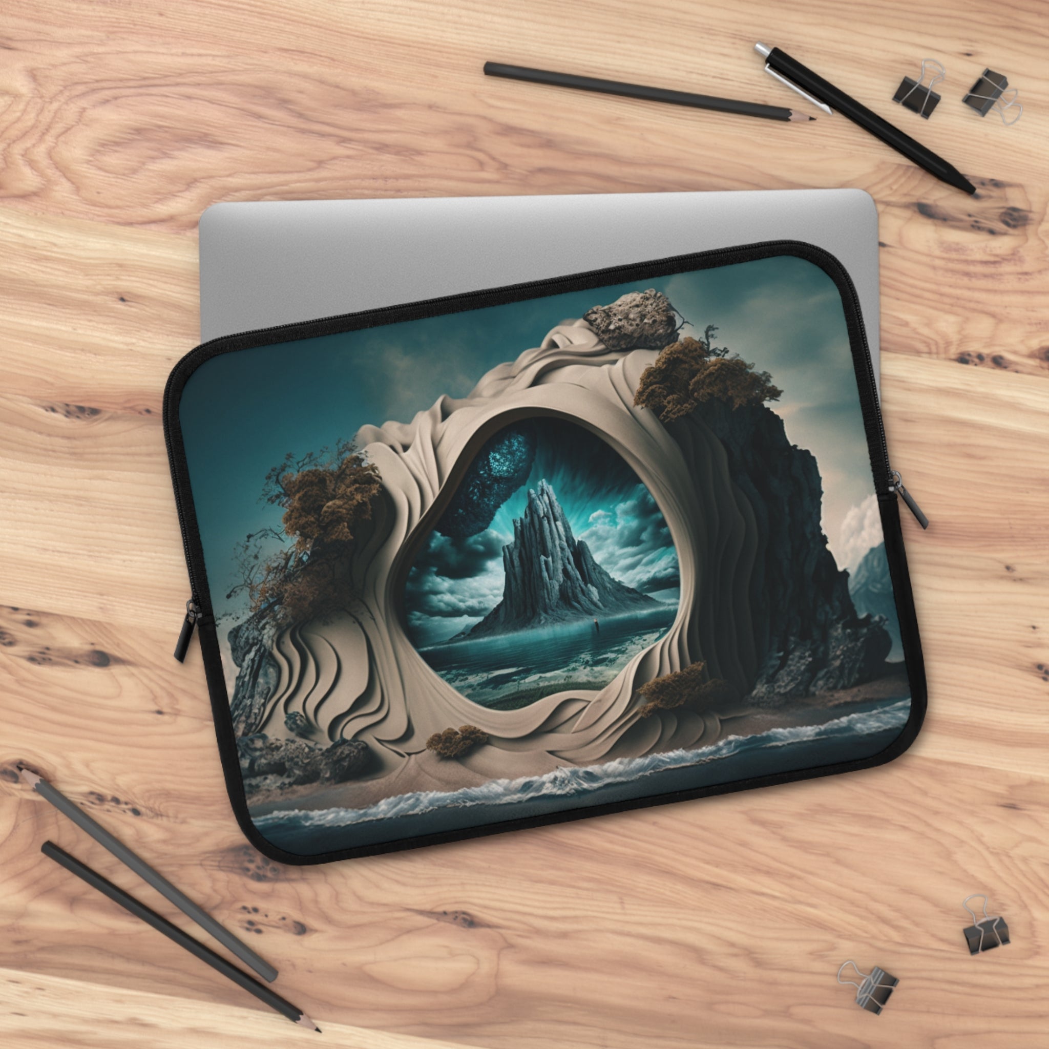 Laptop Sleeve - Surrealist Digital Designs 02