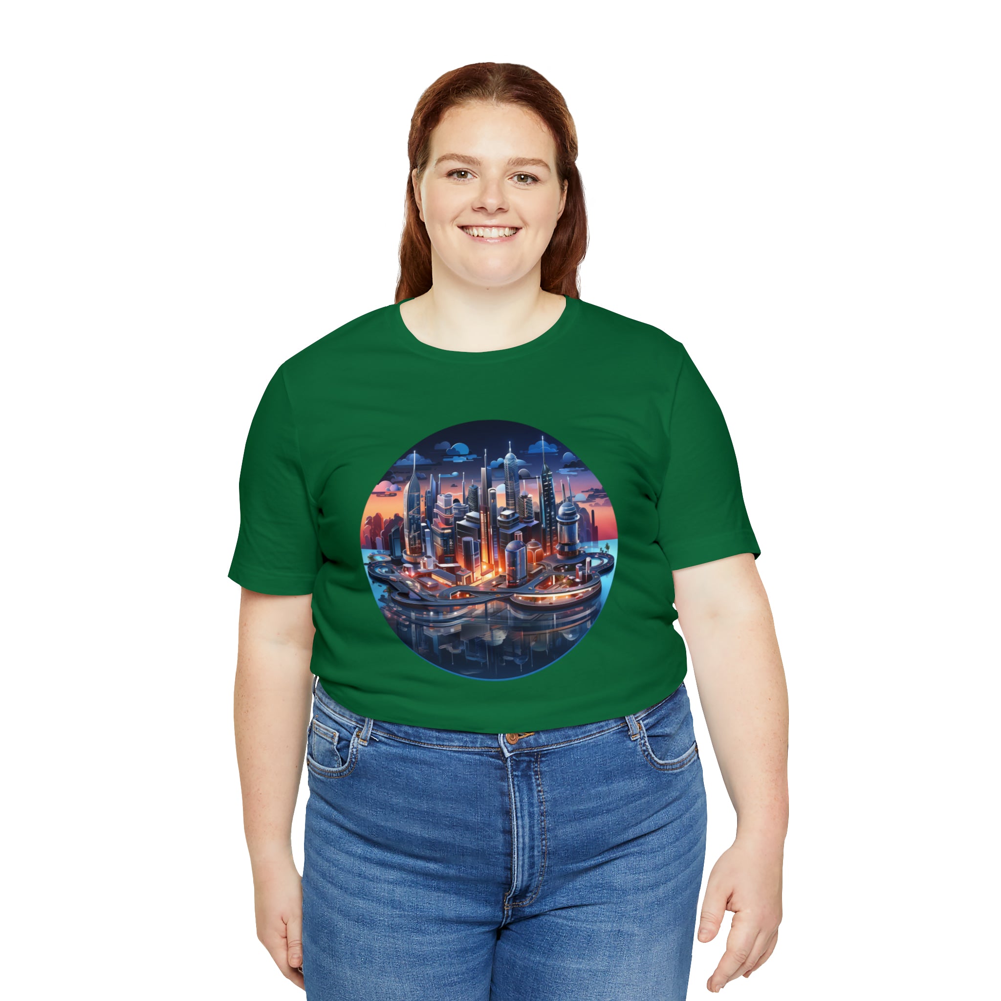 Unisex Jersey Short Sleeve Tee - Isometric Designs 05