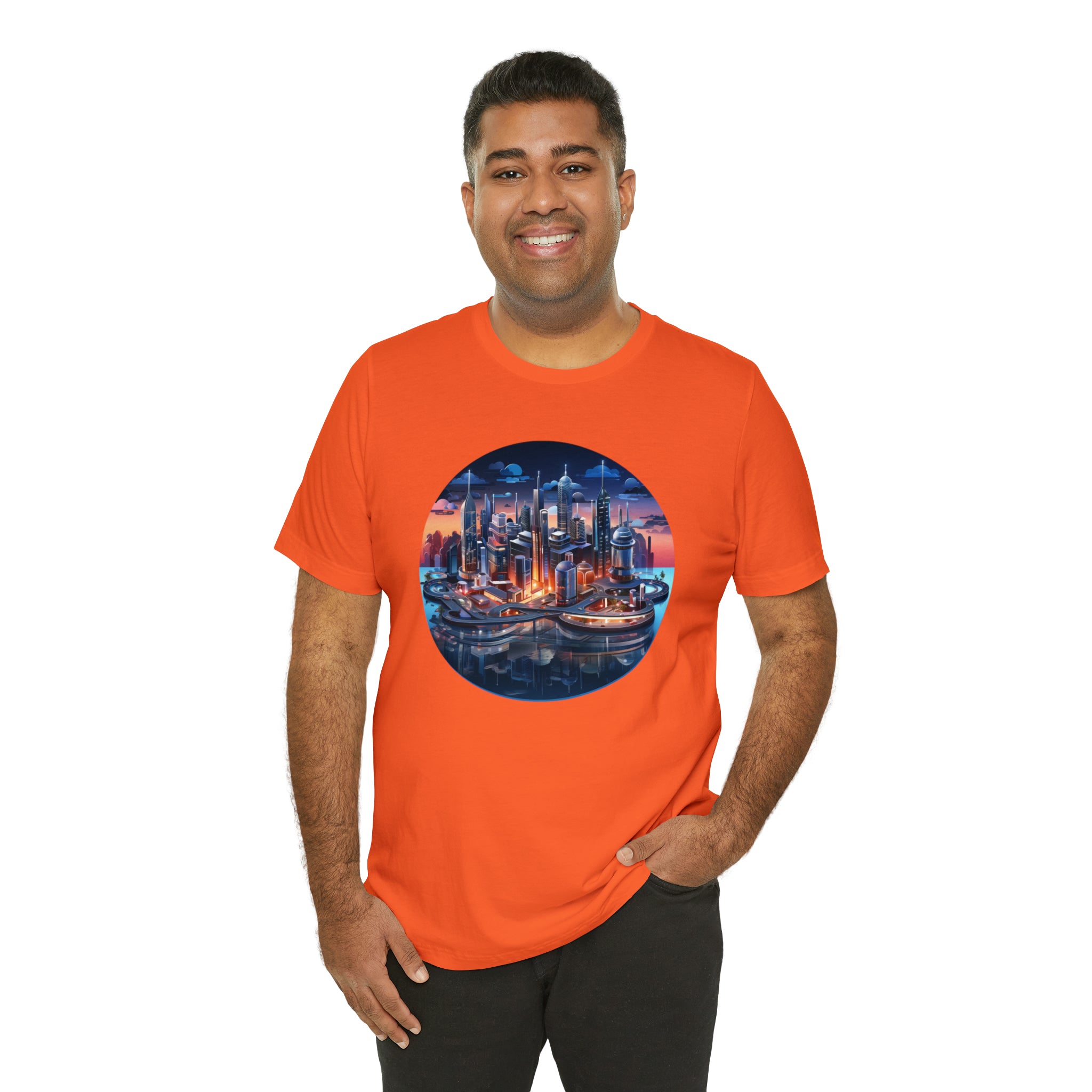 Unisex Jersey Short Sleeve Tee - Isometric Designs 05