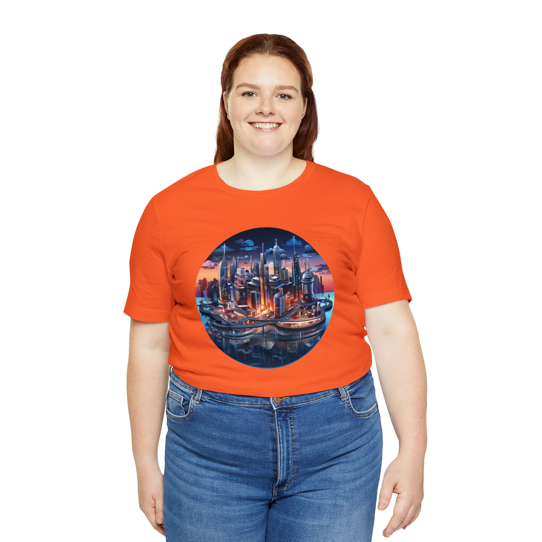 Unisex Jersey Short Sleeve Tee - Isometric Designs 05