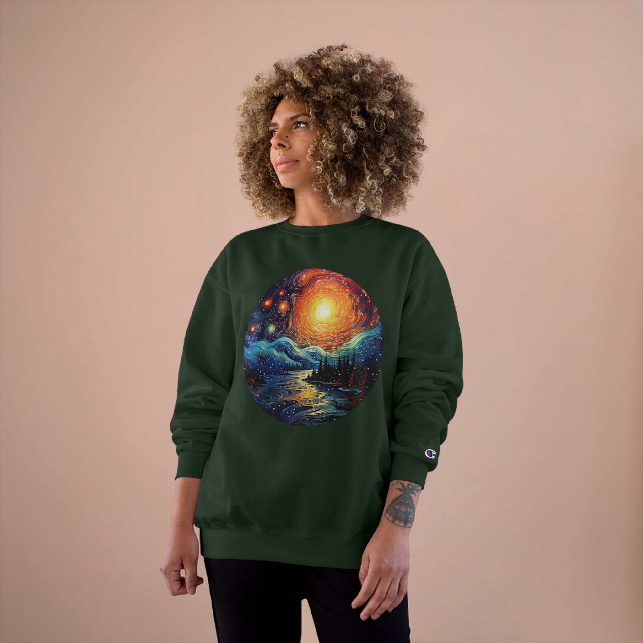Champion Sweatshirt - Abstract Designs 02
